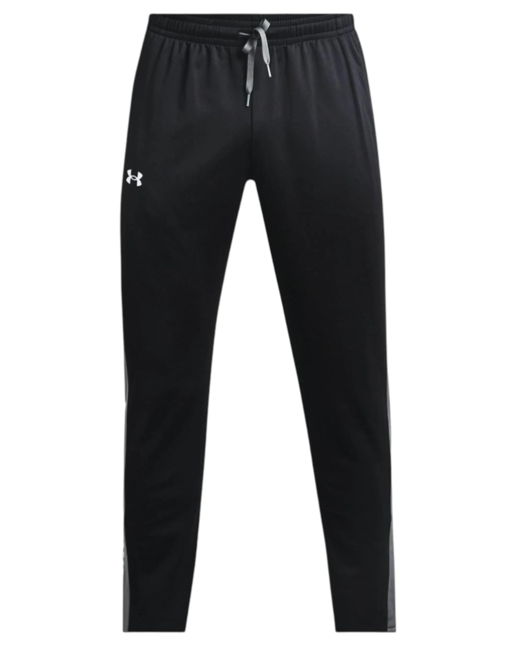 1 Under Armour Mens Brawler Pants Black/Grey Joggers Athletic Trackies BLACK/GREY, 1 of 6