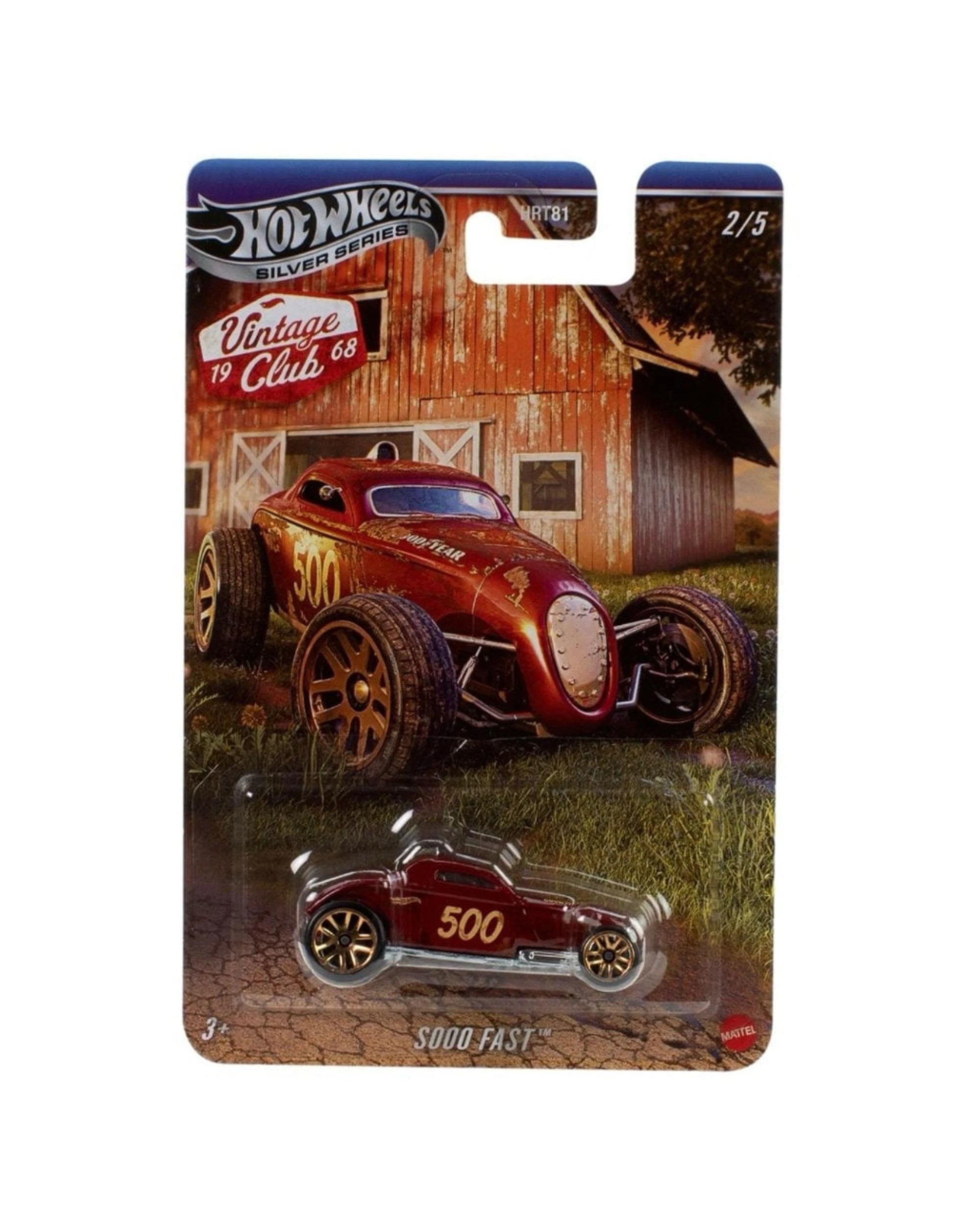 2 Hot Wheels Silver Series Vintage Club 1968 Sooo Fast, 2 of 4