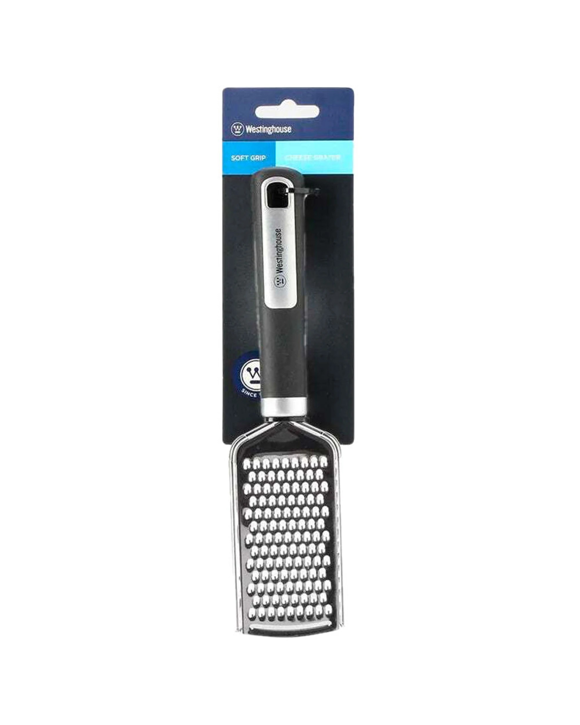 1 Westinghouse Cheese Grater Soft Grip Stainless Steel Kitchen Tool Gadget 100g Durable Design - Metallic, 1 of 1