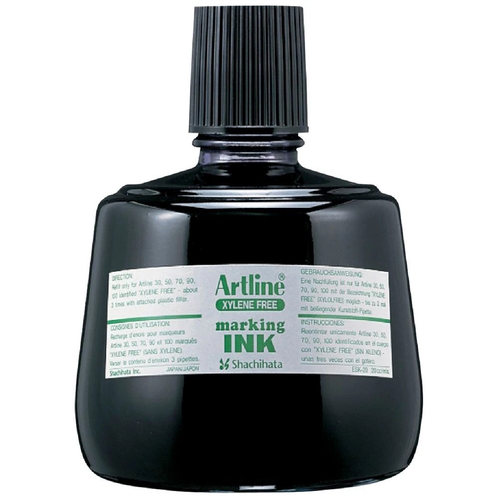 1 Artline 330 mL Permanent Marking Ink Black, 1 of 1