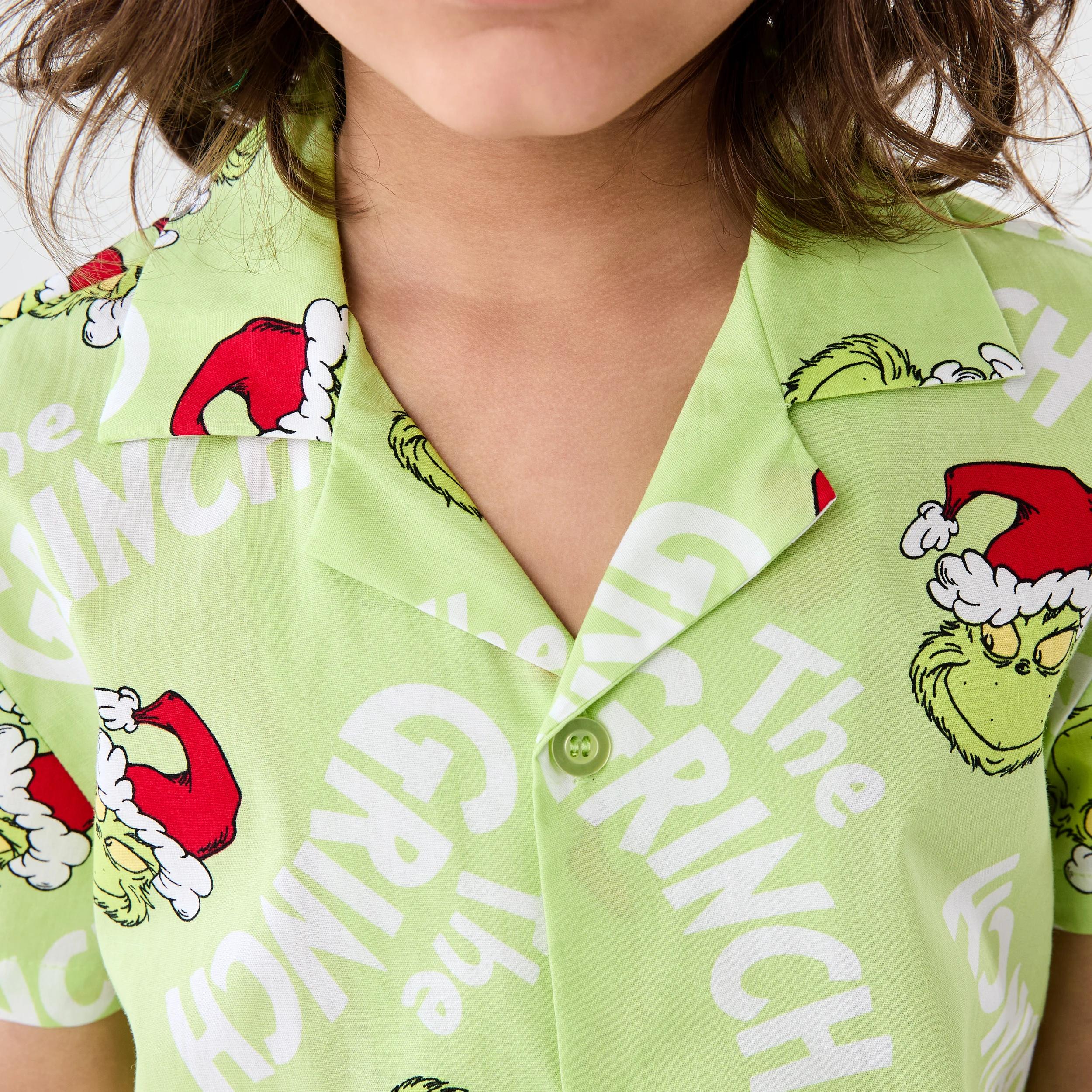 5 The Grinch License Family Matching Woven Pyjama Set GRINCH, 5 of 10