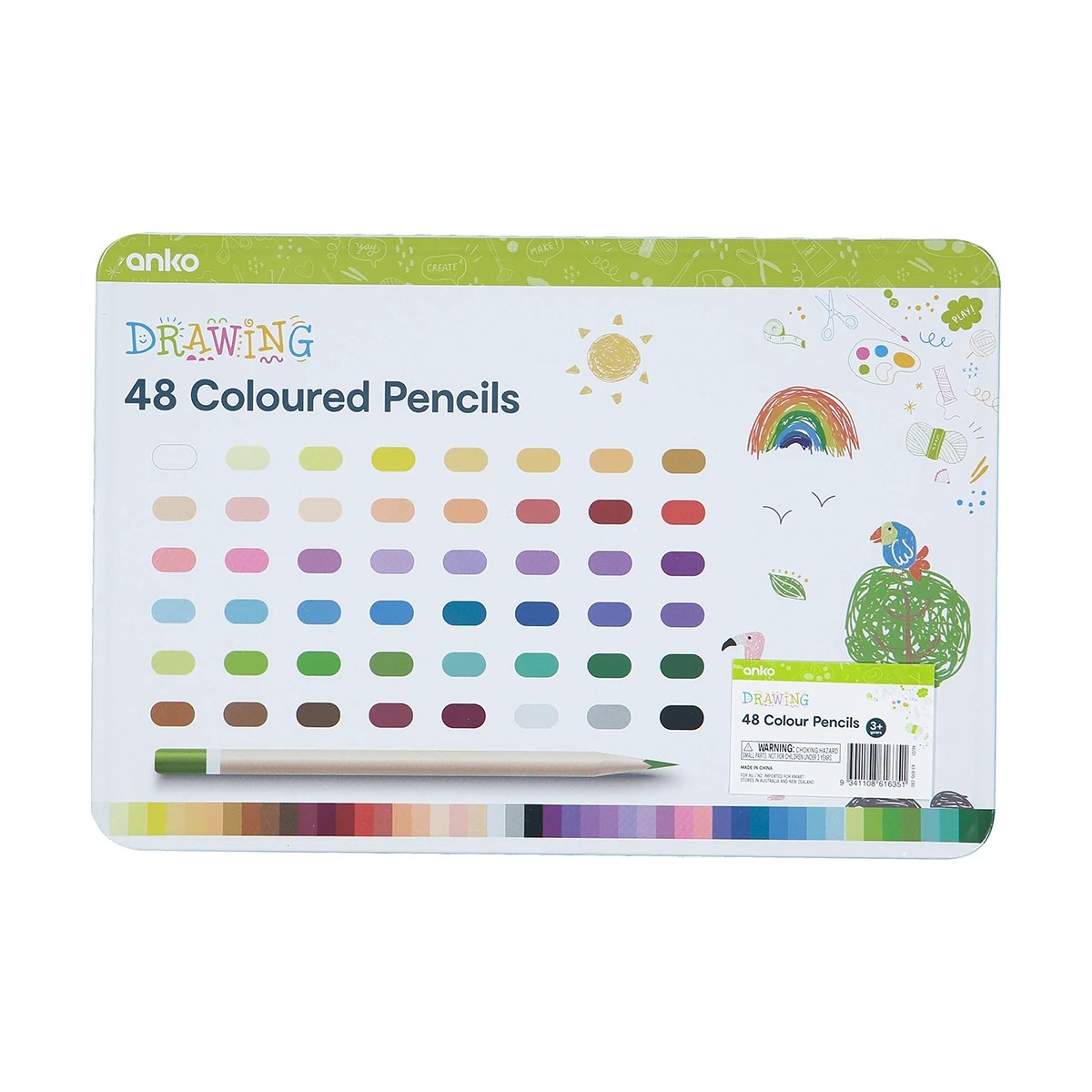 8 48 Pack Coloured Pencils, 8 of 8