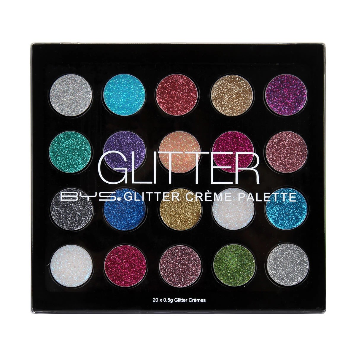 1 BYS Glitter Creme Palette
