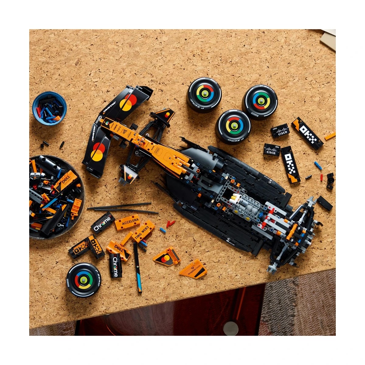 8 LEGO Technic McLaren MCL39 F1 Car 42228, 8 of 10