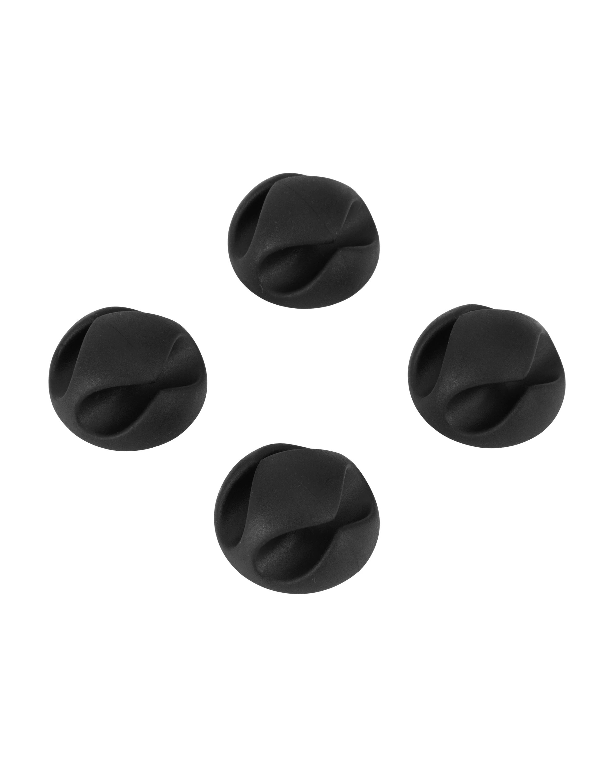 3 16 Pack Cable Tidy - Black, 3 of 8