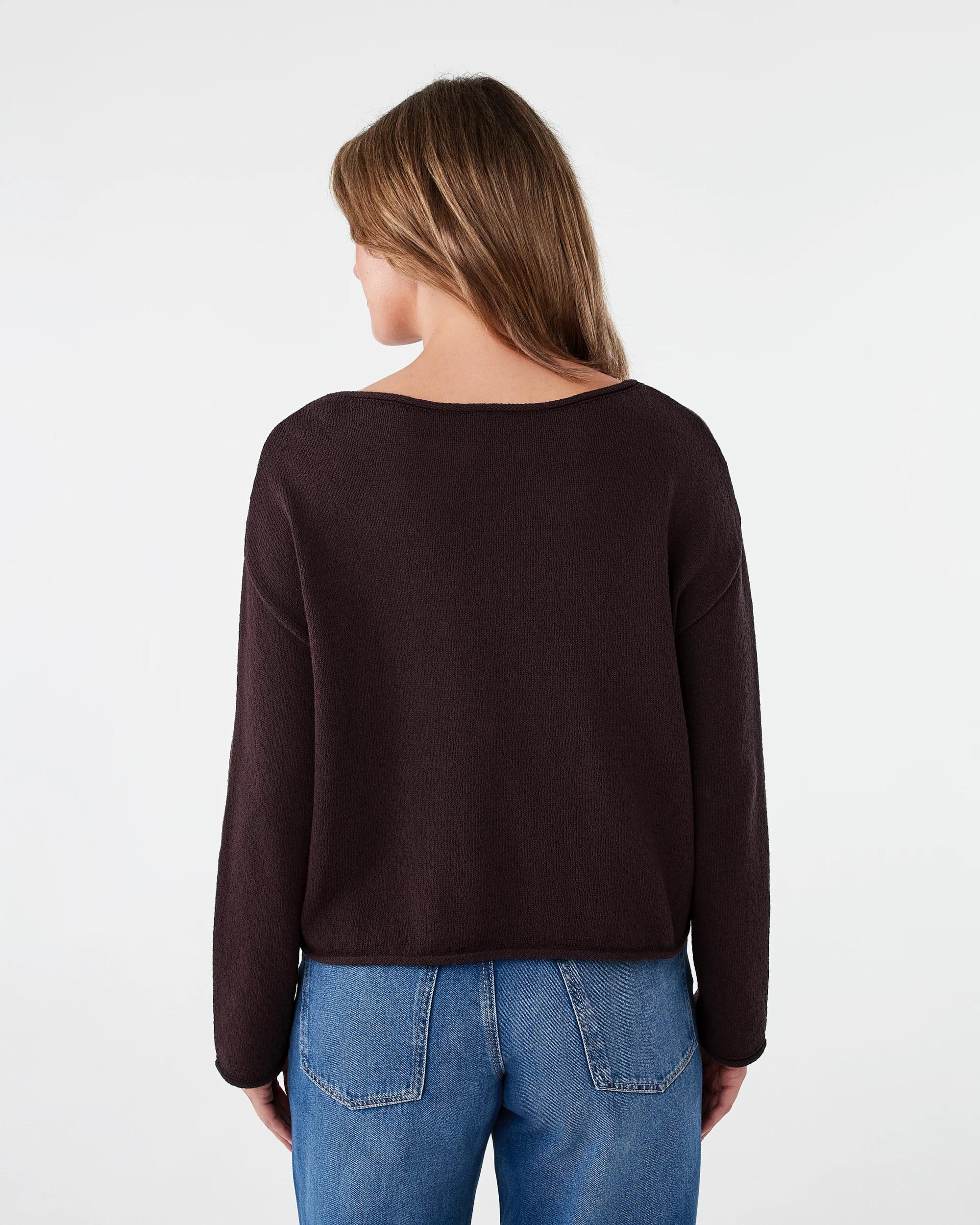 3 Boatneck Pullover Fudge, 3 of 6