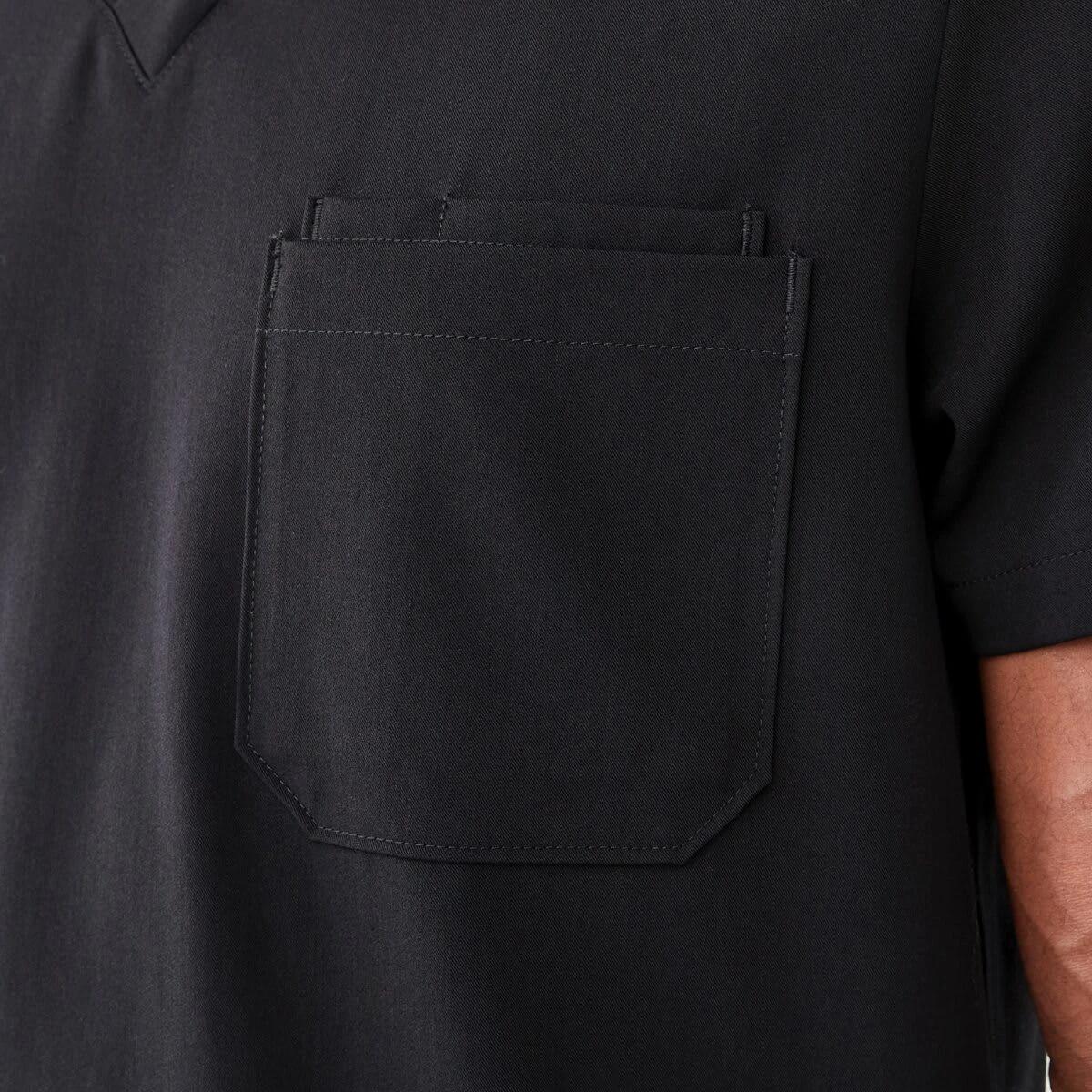 5 Work Short Sleeve Scrub Top BLACK, 5 of 8