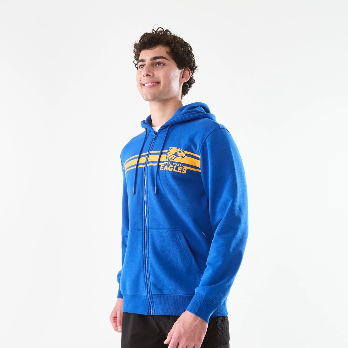 4 Official AFL Adult Zip Through Hoodie West Coast, 4 of 9