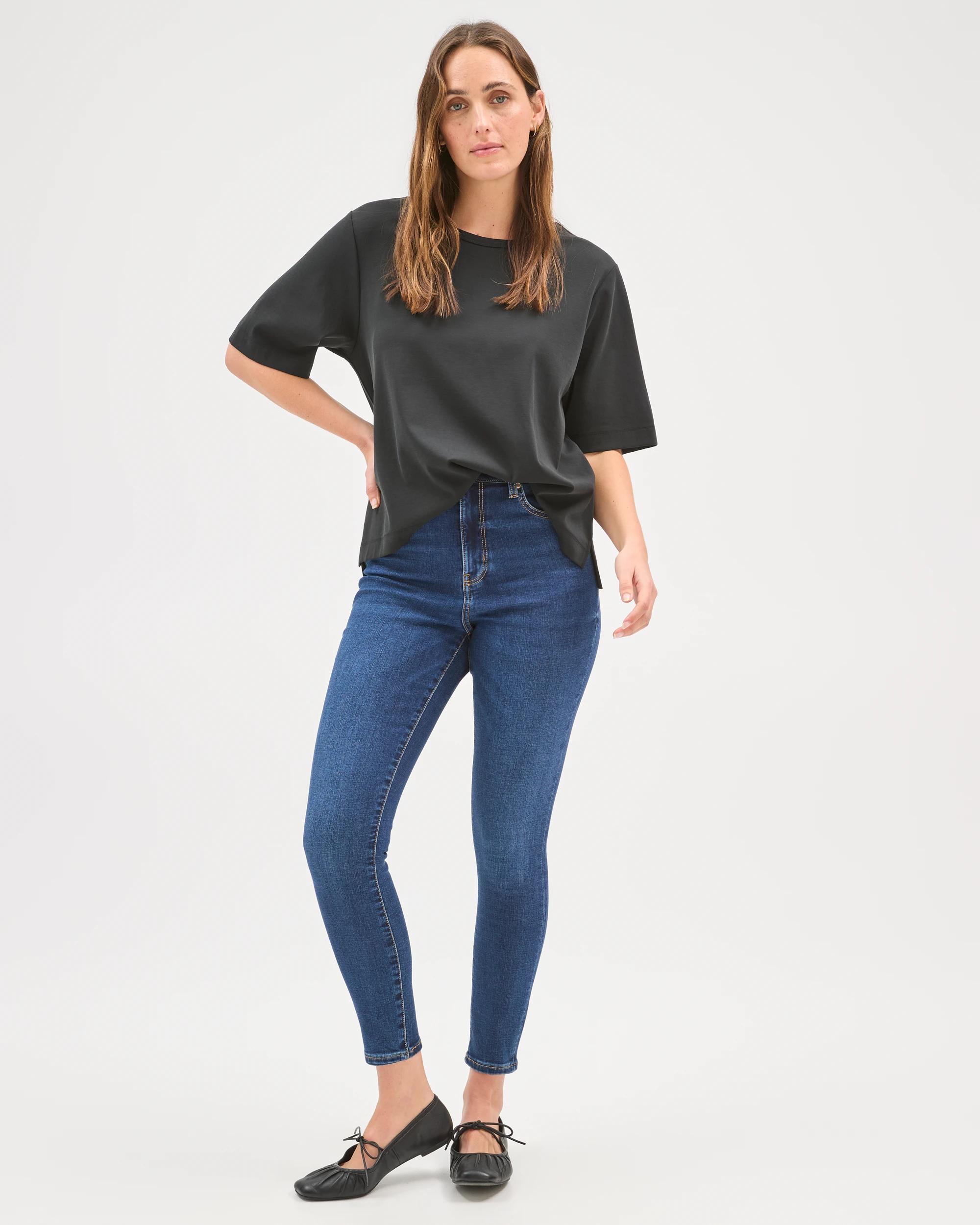 3 Target Denim High Rise Ankle Length Skinny Denim Jeans - Sophie ORIGINAL INDIGO, 3 of 7