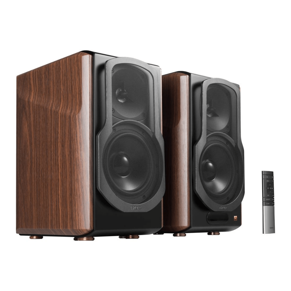 4 EDIFIER S2000MKIII Premium Hi-Res Bookshelf Speaker Brown, 4 of 8