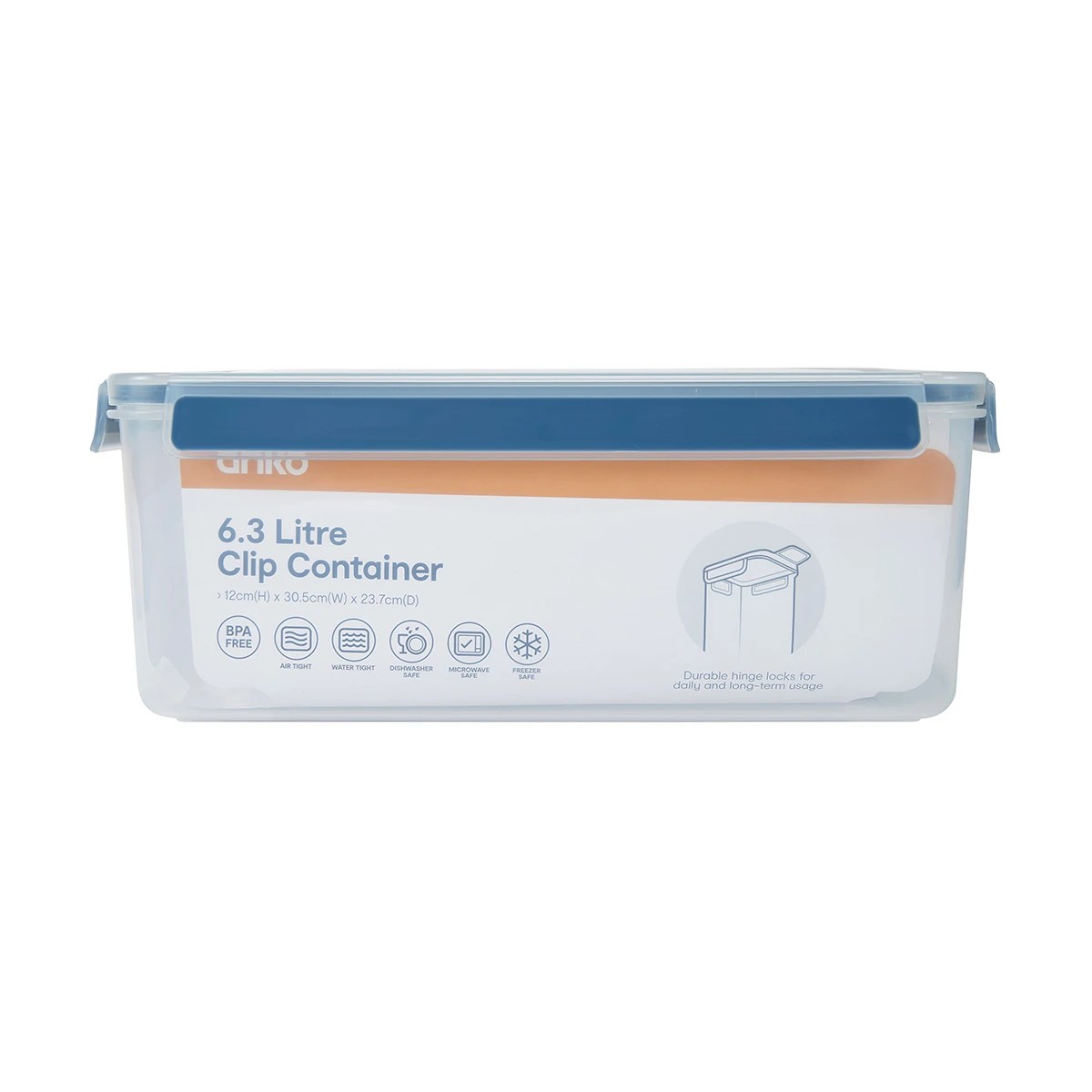 4 6.3L Clip Container, 4 of 4