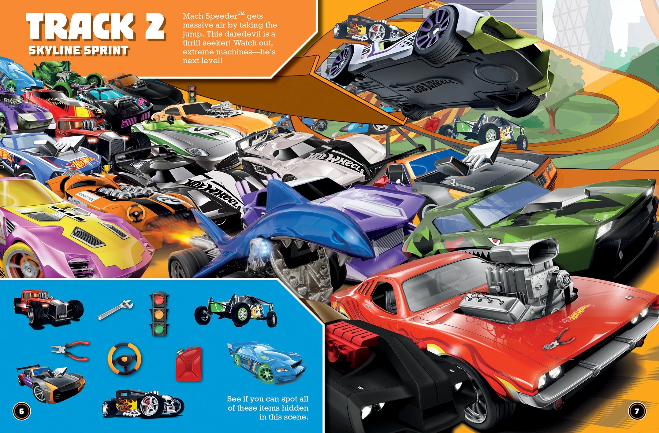 4 Hot Wheels: Search-and-Find Activity Book and Puzzle Set - Book, 4 of 4