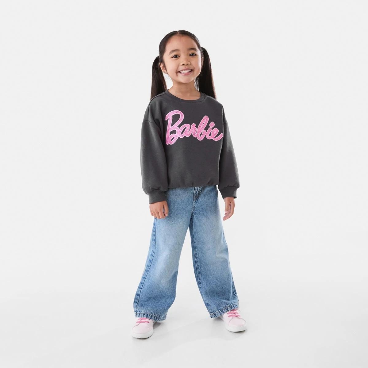 5 Barbie License Oversized Crew Neck Sweatshirt Barbie, 5 of 8