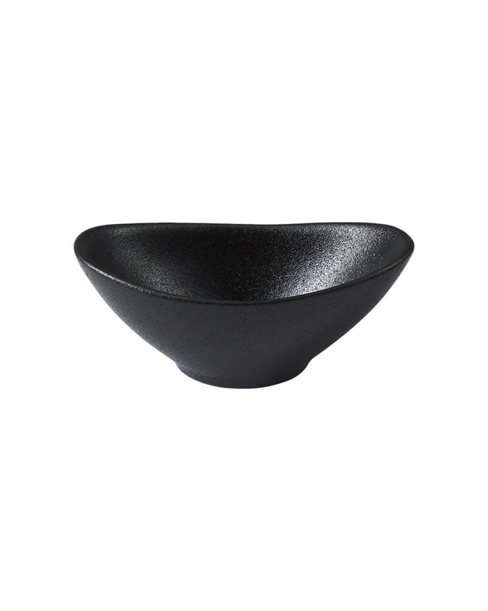 1 Maxwell & Williams Caviar Oval Sauce Bowl 11x4cm Porcelain Serveware - Black, 1 of 3