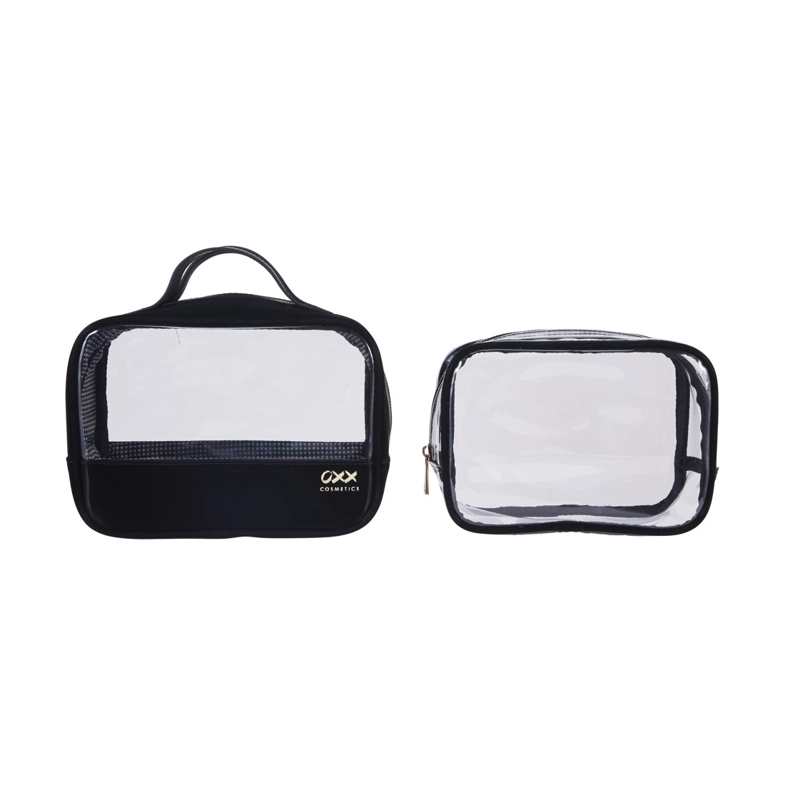 2 OXX Cosmetics 2 Piece Makeup Bag - Black, 2 of 6