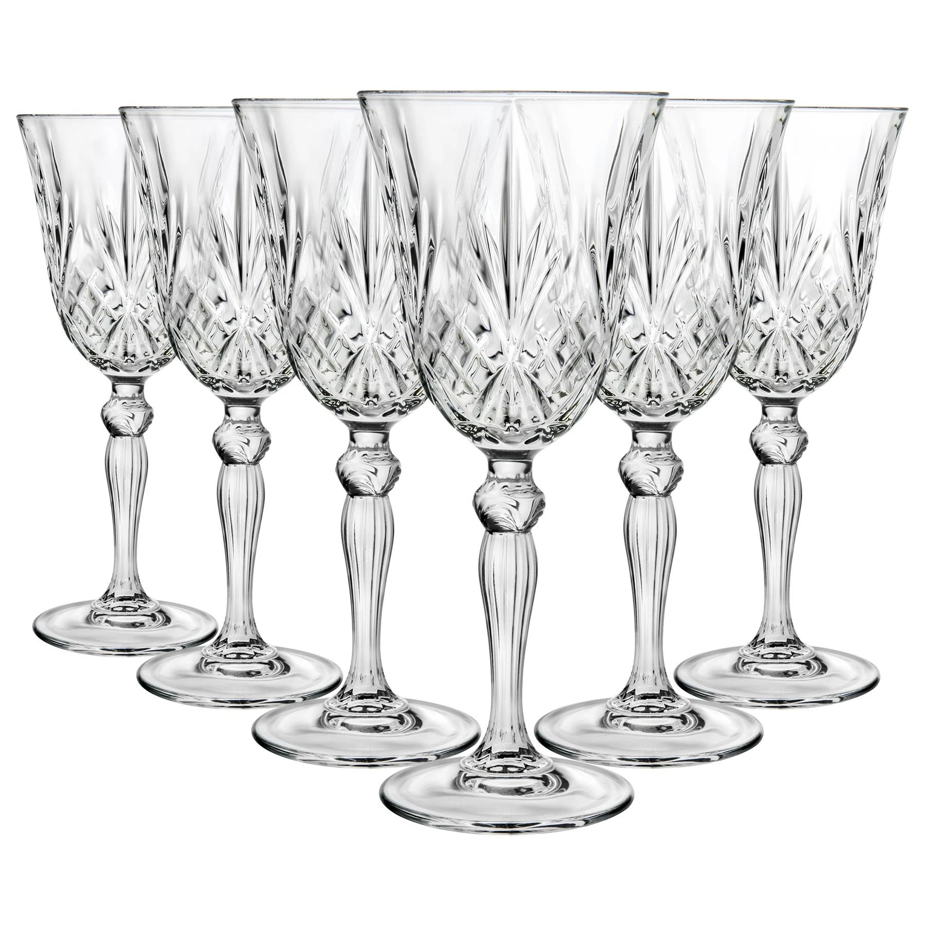 1 RCR Crystal Melodia Red Wine Glasses - 270ml - Pack of 6 - Clear, 1 of 7