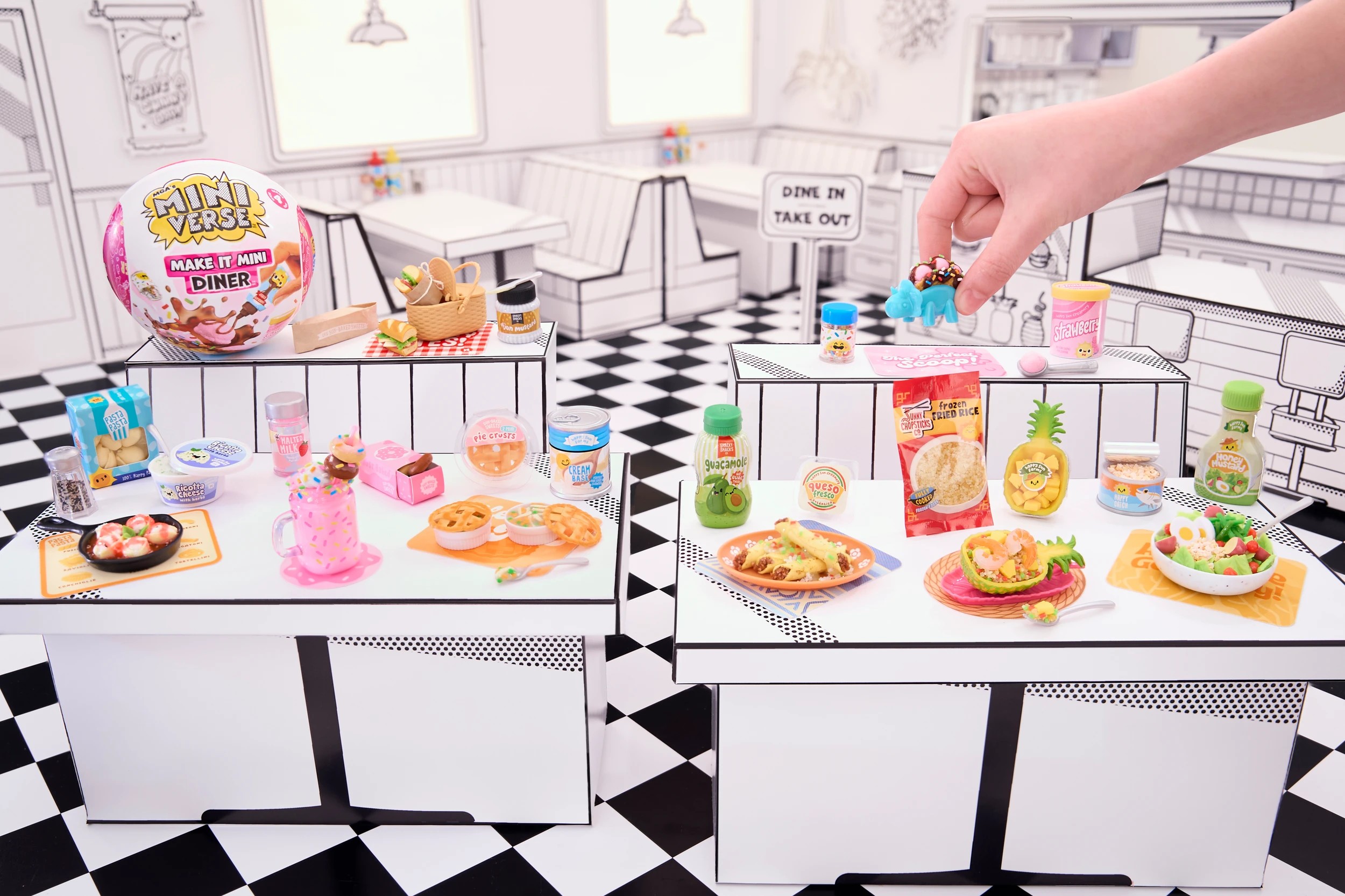 7 MGA's Miniverse: Make It Mini Foods: Diner Series 4 - Assorted, 7 of 10