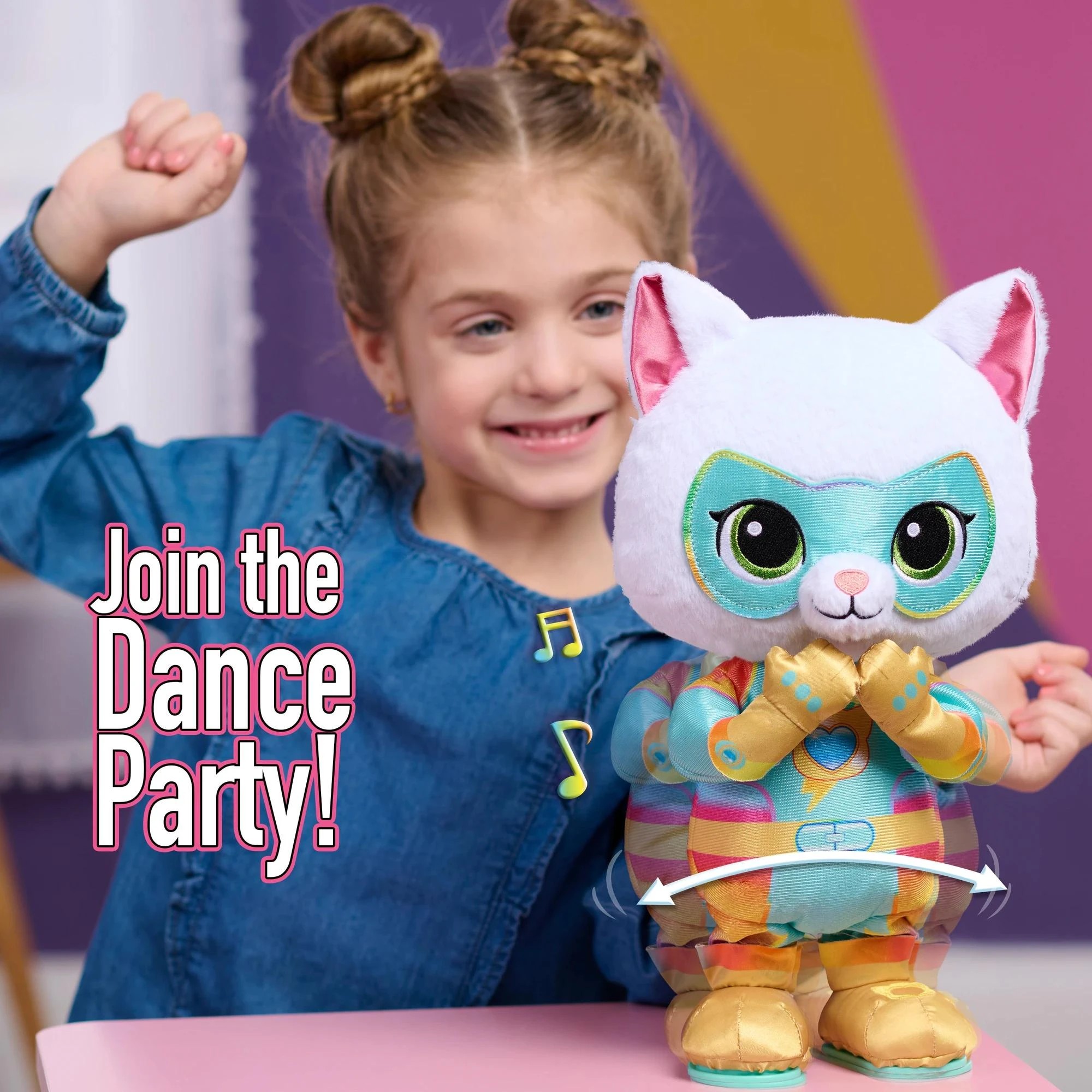 4 Superkitties Oopsie Dancing Bitsy Plush Toy - Multi, 4 of 5