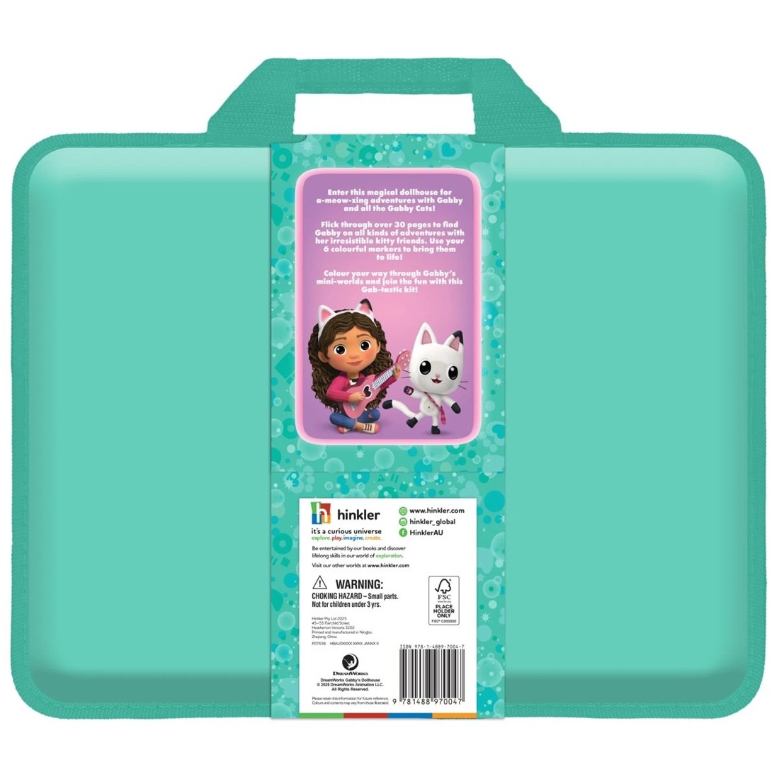 6 Kaleidoscope DreamWorks Gabby's Dollhouse Activity Lap Desk - Book, 6 of 6