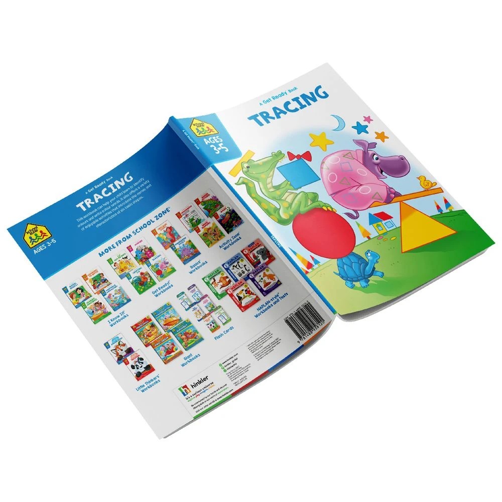 4 School Zone Get Ready Tracing, 4 of 4