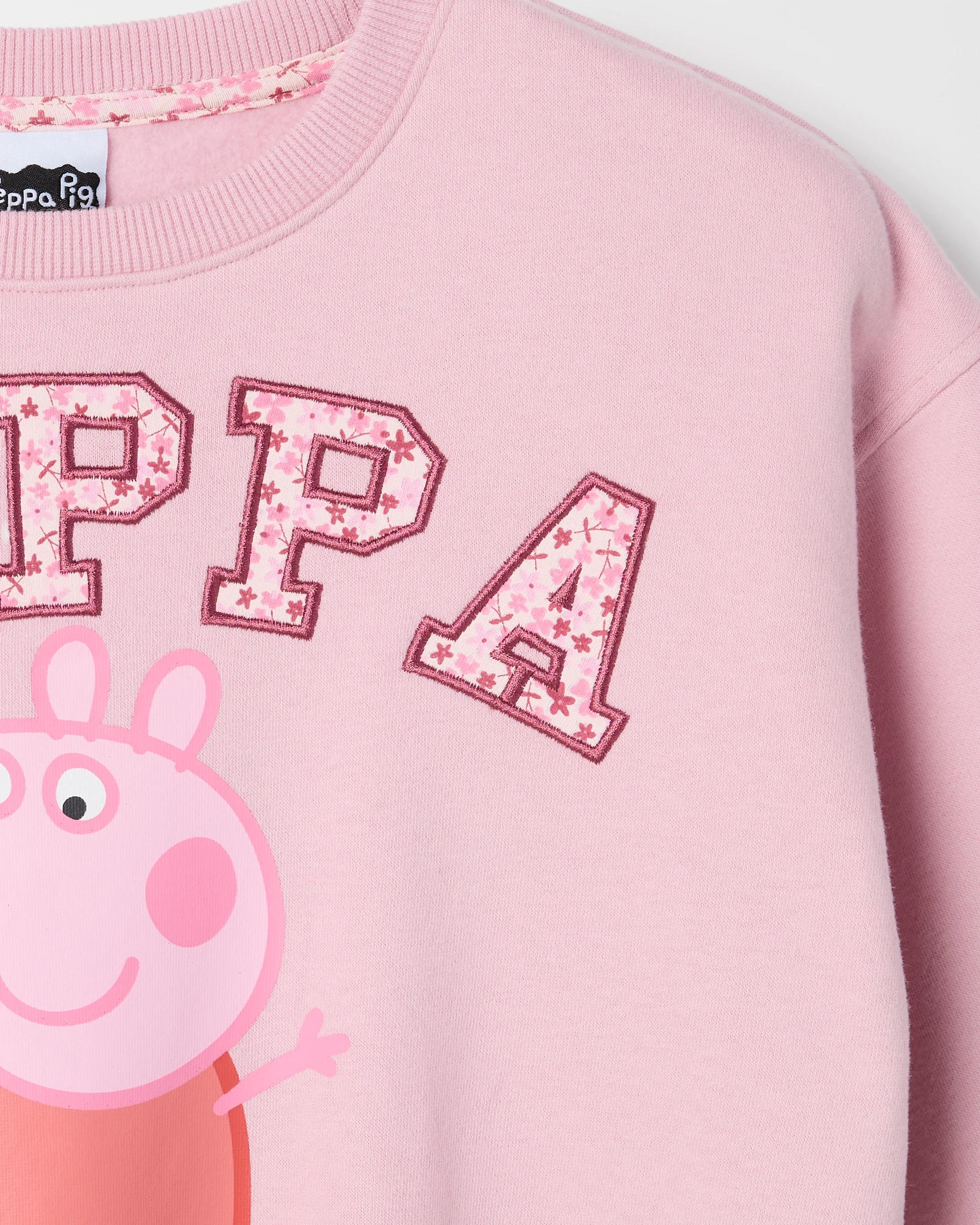 2 Peppa Pig Australian Cotton Blend Fleece Top PINK, 2 of 2