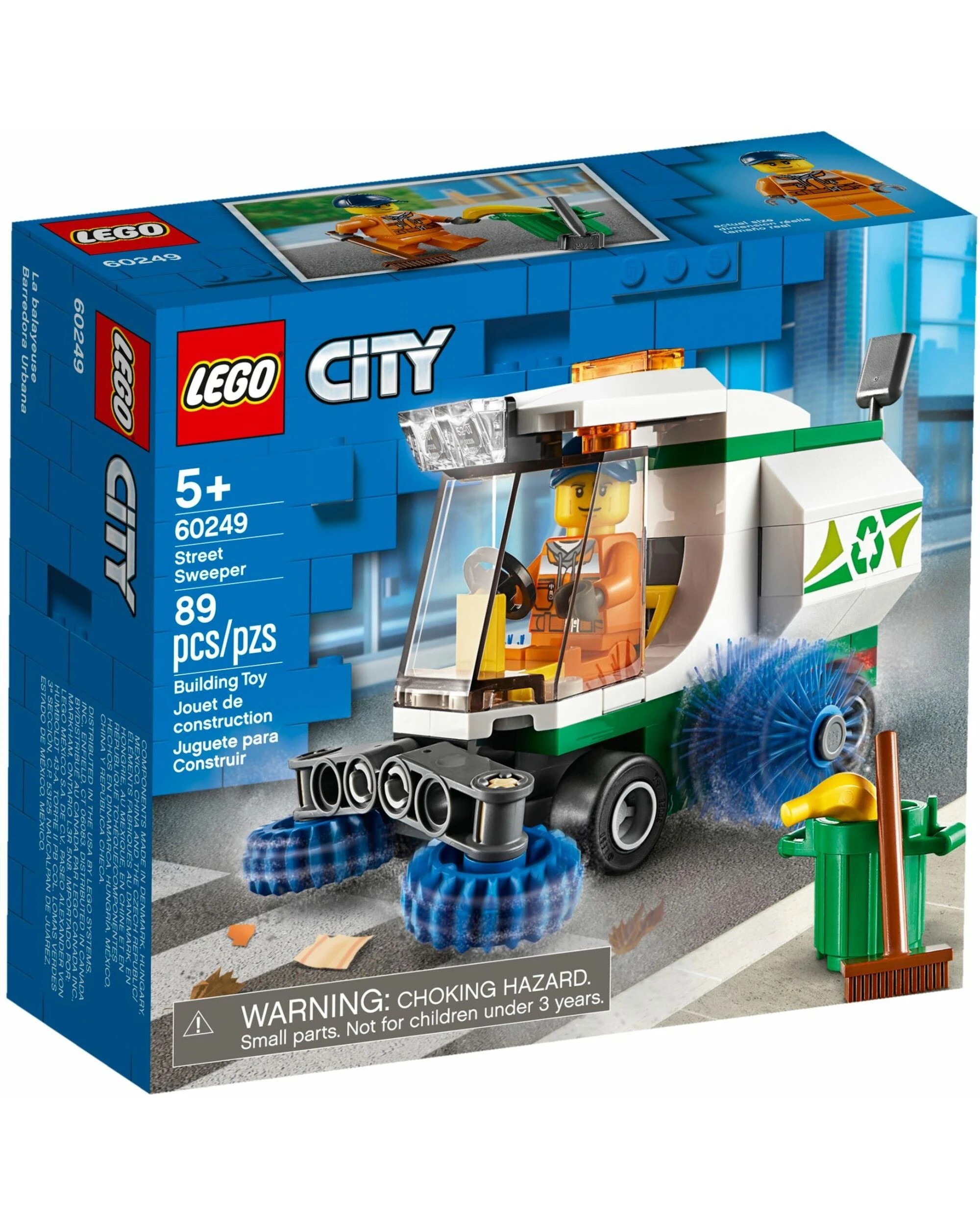 1 LEGO 60249 City Street Sweeper Truck Toy Building Set, 1 of 5