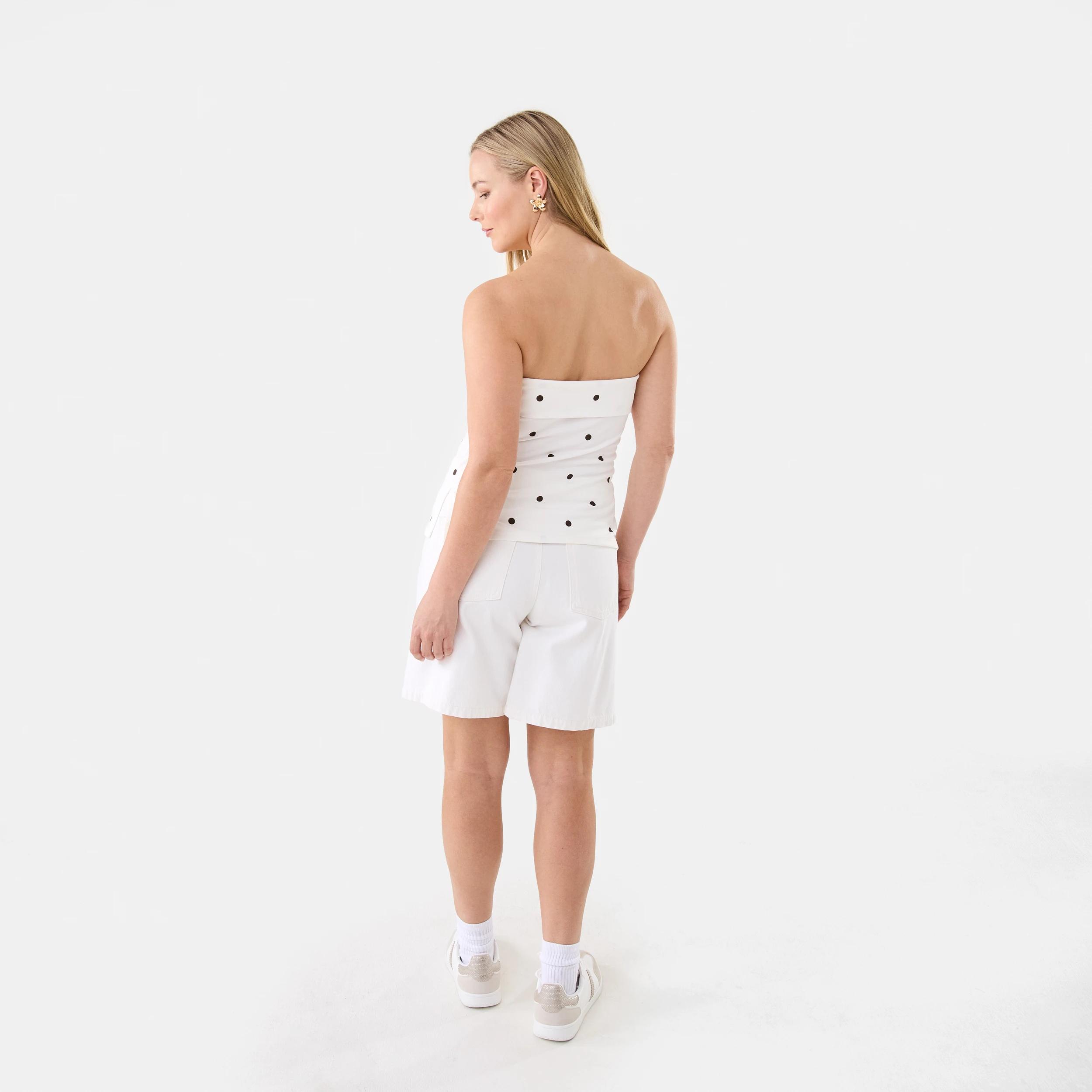 4 Sleeveless Tube Top Choc Spot, 4 of 6