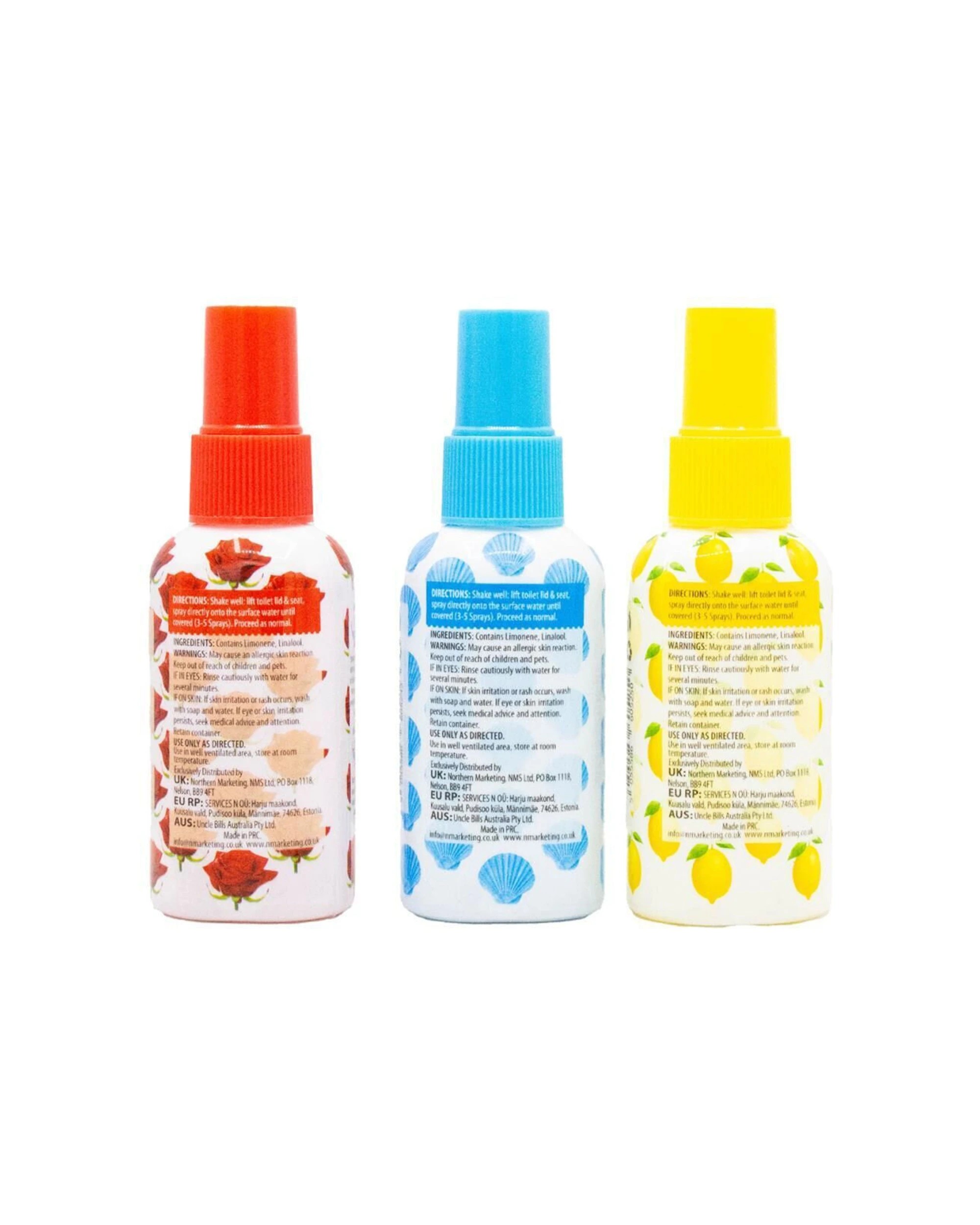 5 Lumist 6PK Toilet Bowl Spray Seal Go Assorted Fragrance Odour Eliminator 60 - Multi, 5 of 5