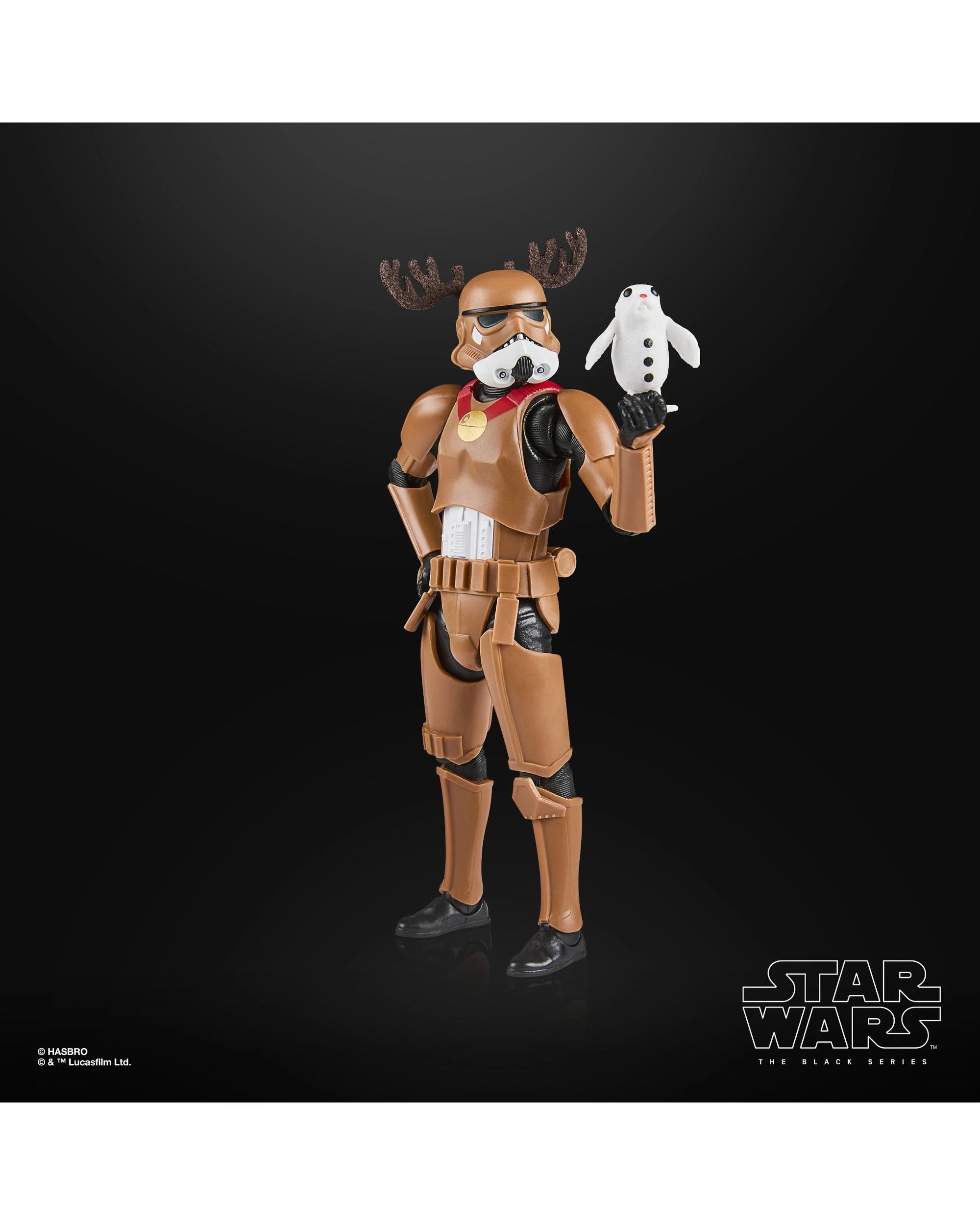 6 Star Wars The Black Series Stormtrooper Holiday Edition Action Figure, 6 of 10