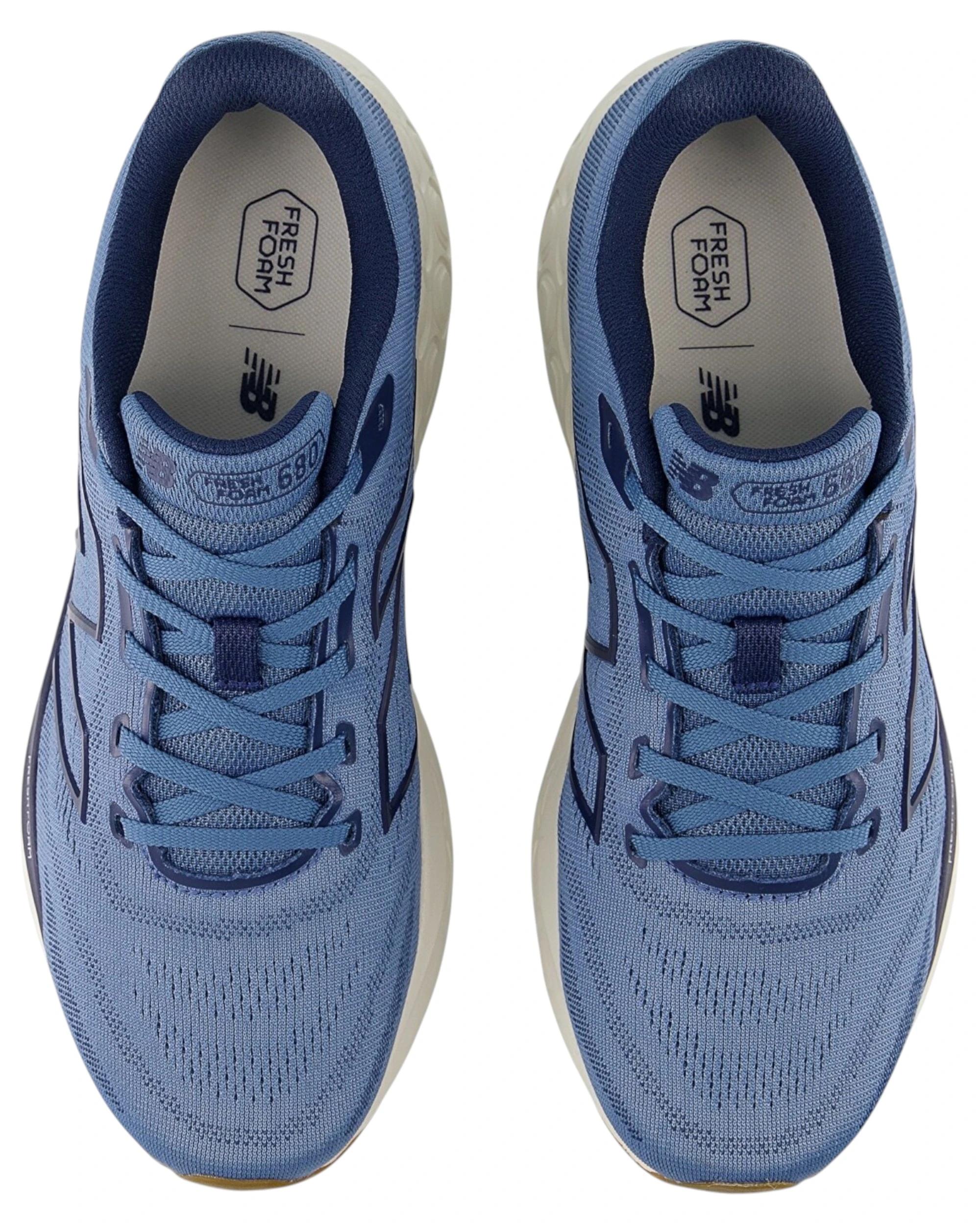 3 New Balance Mens 680 Athletic Shoes NAVY, 3 of 6