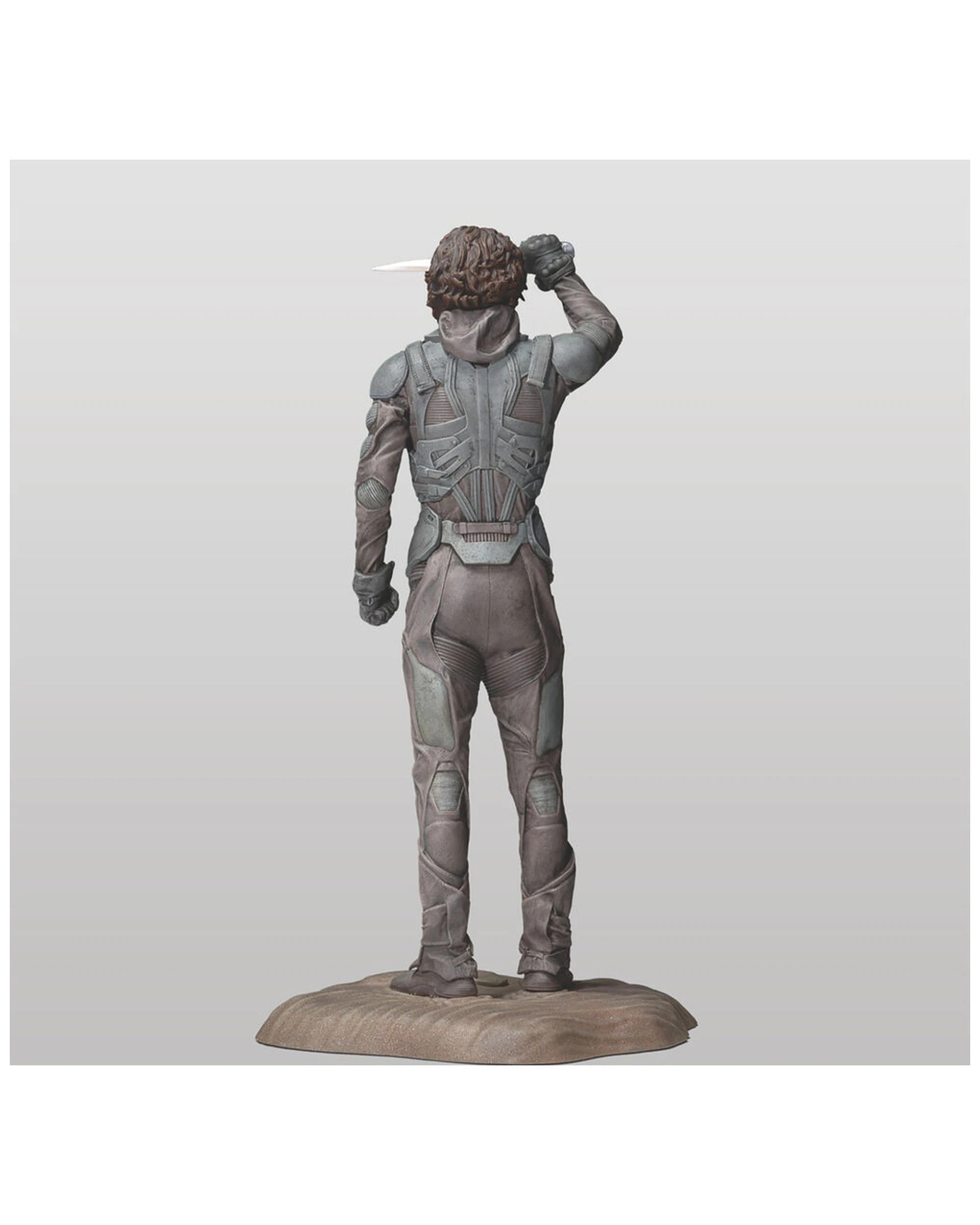 2 DUNE Paul Atreides PVC Action Figure 9.25in - Collectible With Sword - Poseable
 - grey, 2 of 3