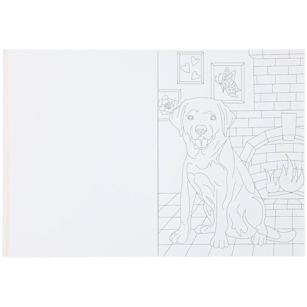 2 Studymate A4 Colouring Book Cats & Dogs, 2 of 3