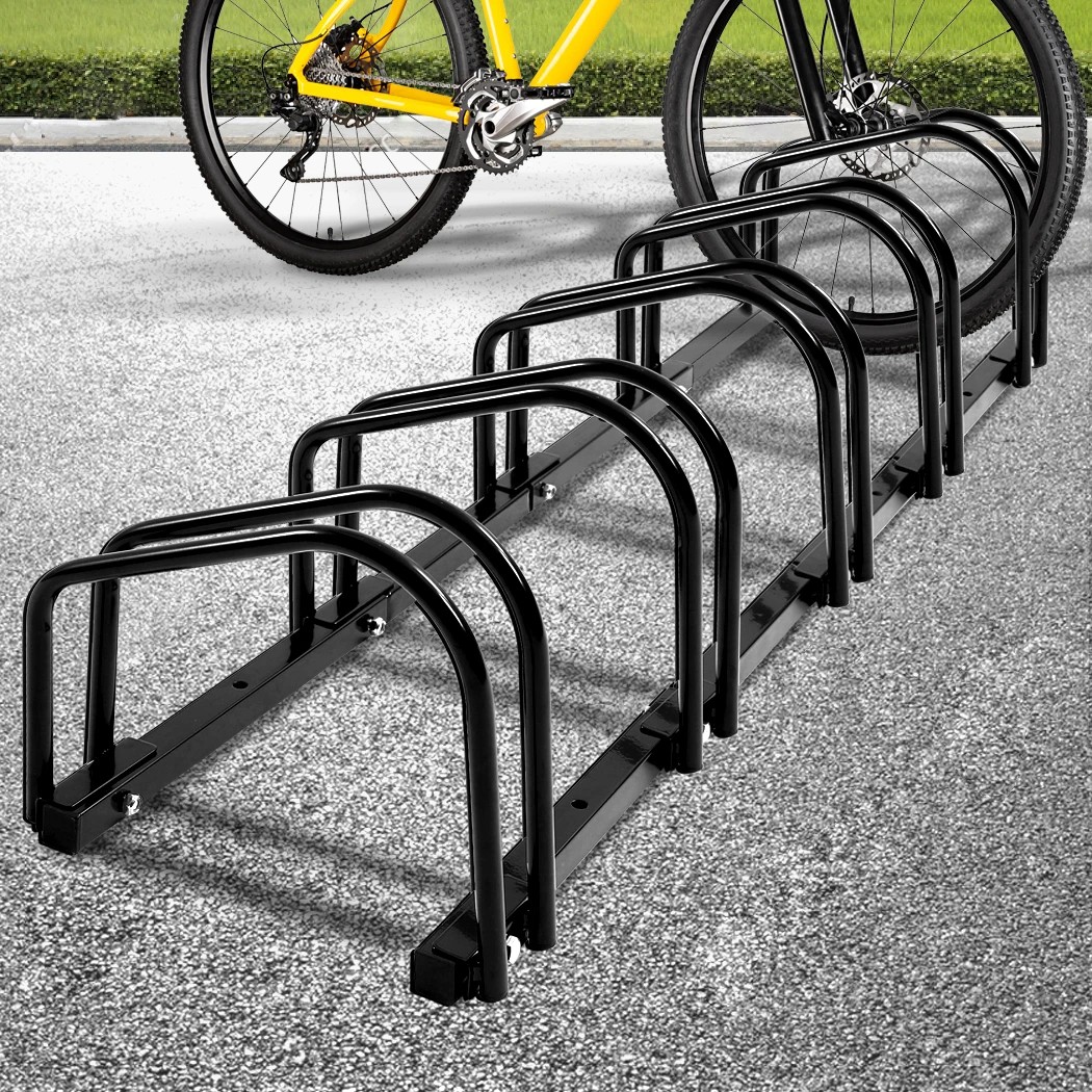 7 Monvelo 5 Bike Rack Storage Rail Floor Stand Parking Mount, 7 of 7