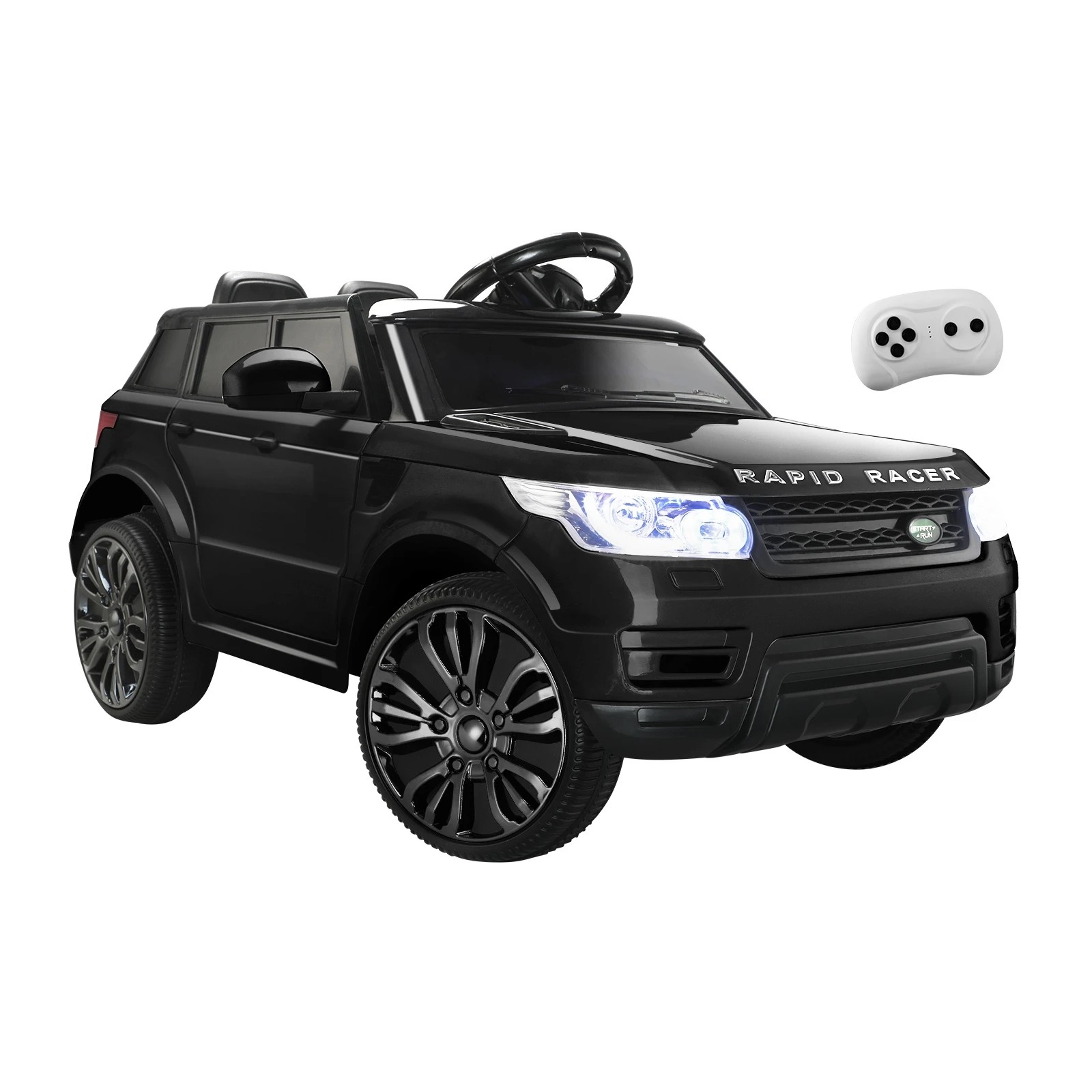 1 Mazam Ride On Car Electric Vehicle Toy Remote Cars Kids Gift Mp3 Led Light 12v
 - Black, 1 of 10