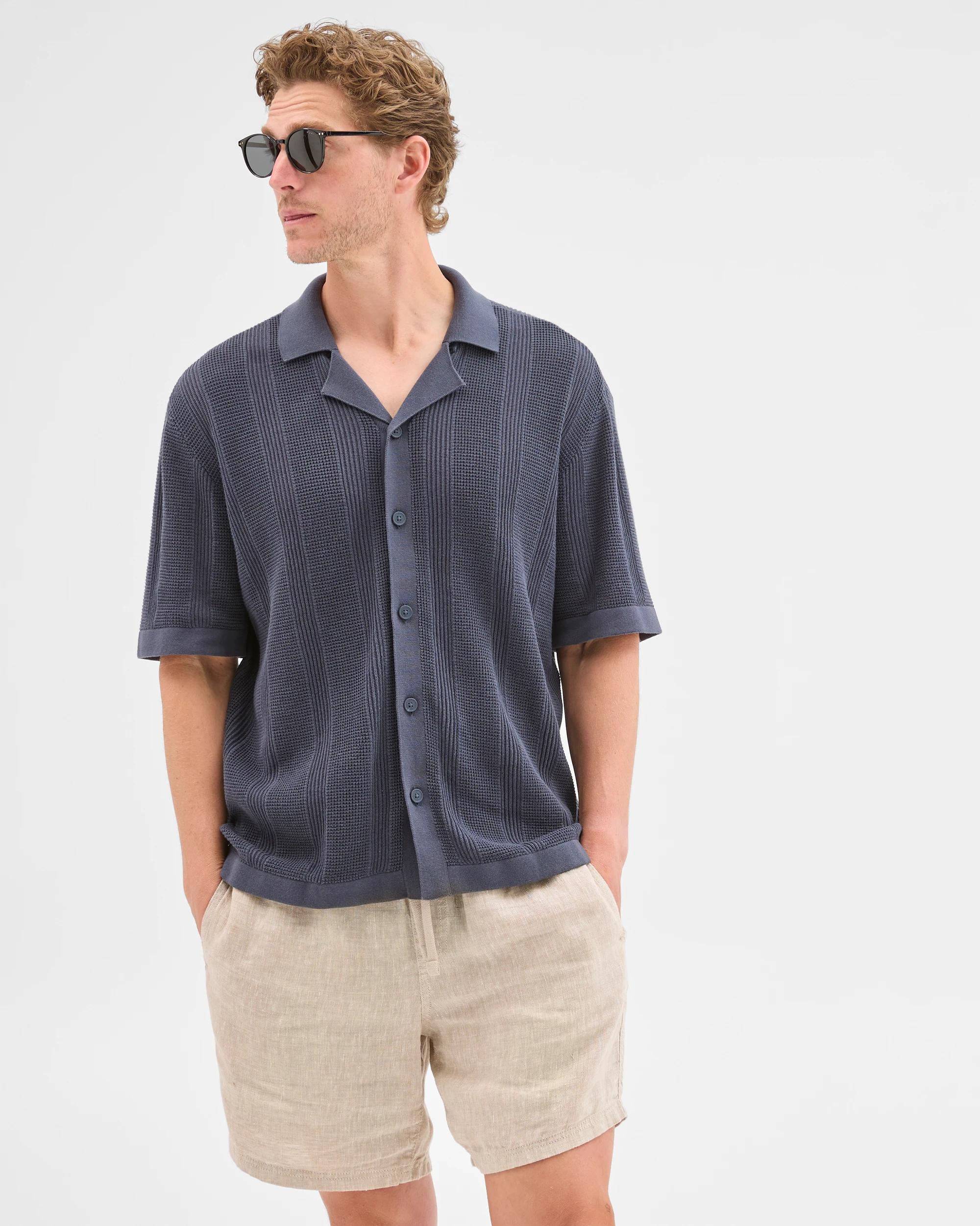 1 Target Australian Cotton Fashion Knit Shirt NAVY, 1 of 7