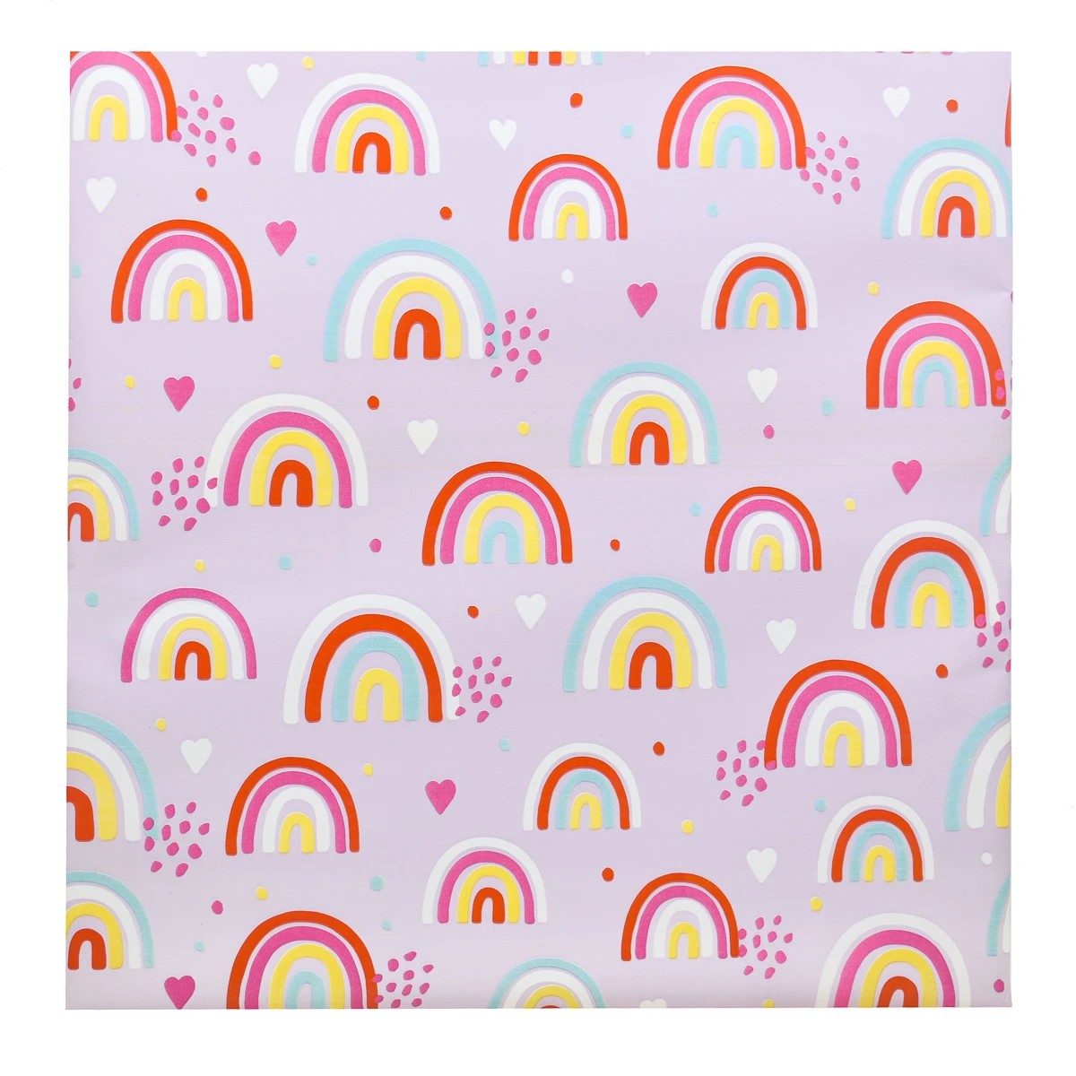1 Hallmark Gift Wrap Roll - Bright Rainbows, 1 of 3