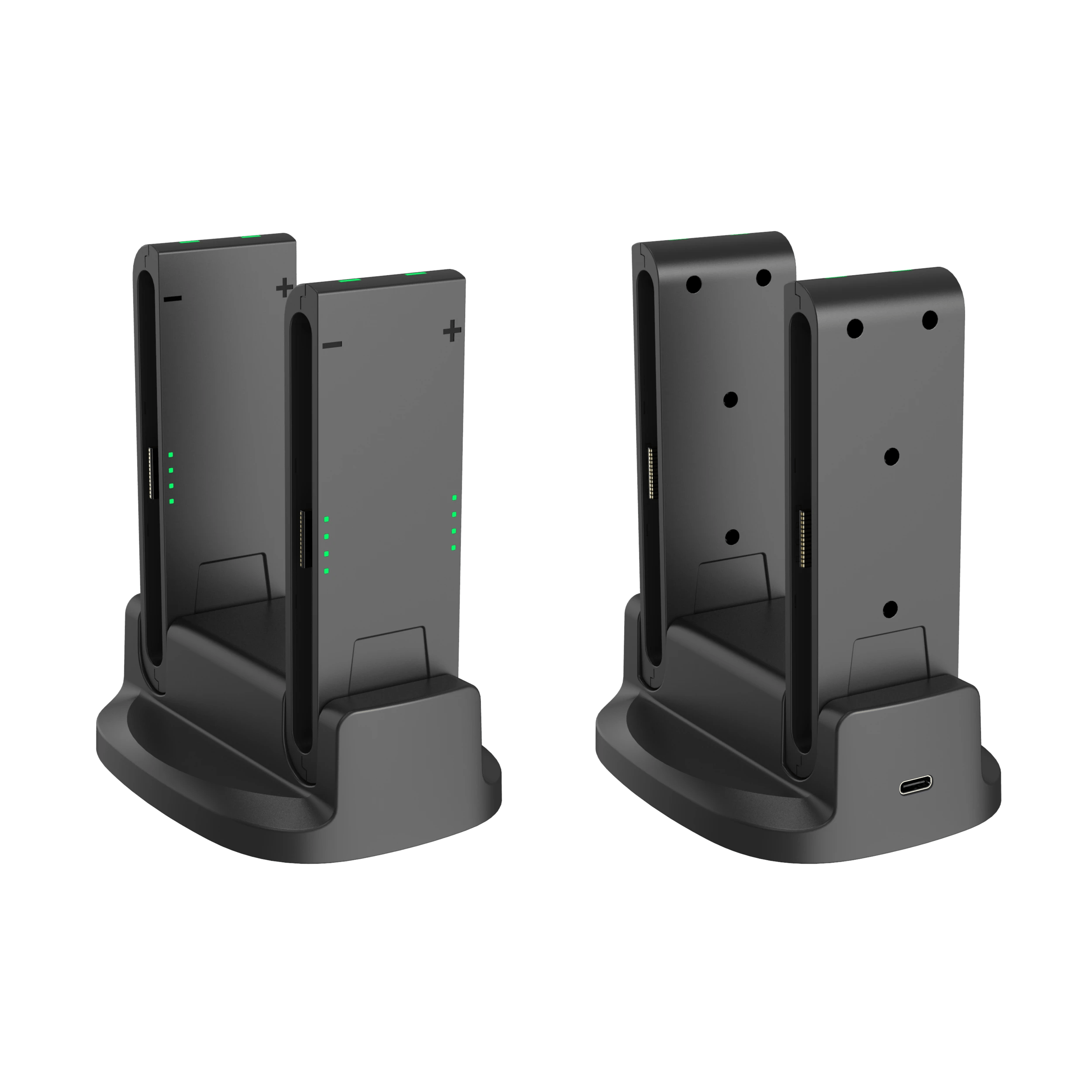 3 Powerwave Compact Dual Charging Stand - Nintendo Switch 2 - Black, 3 of 9