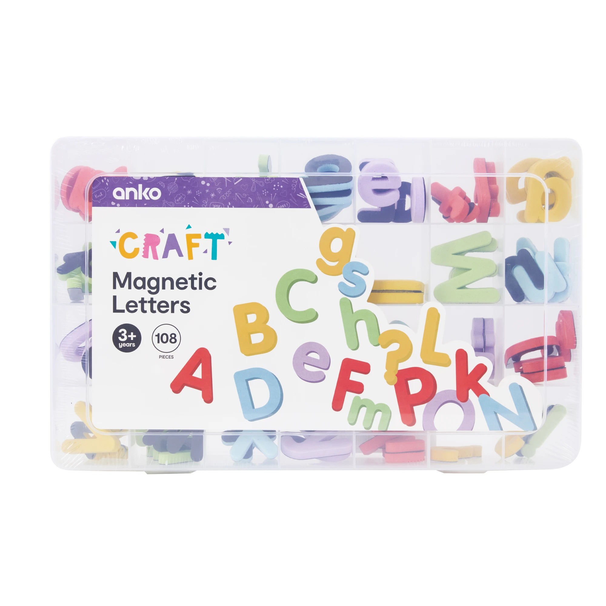 1 Magnetic Letters Set, 1 of 4