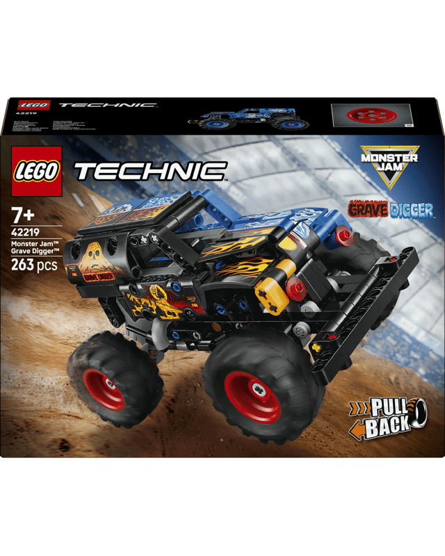 LEGO Technic Monster Jam Grave Digger Fire and Ice 4