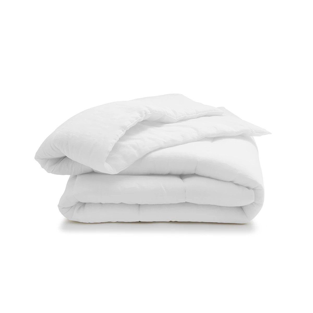 3 Medium Warmth All Seasons Quilt - Queen Bed, White, 3 of 6