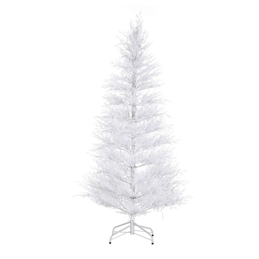 3 Jingle Jollys 1.8M LED Christmas Tree 8 Modes Adjustable Multi Color Light Snowy - White, 3 of 7
