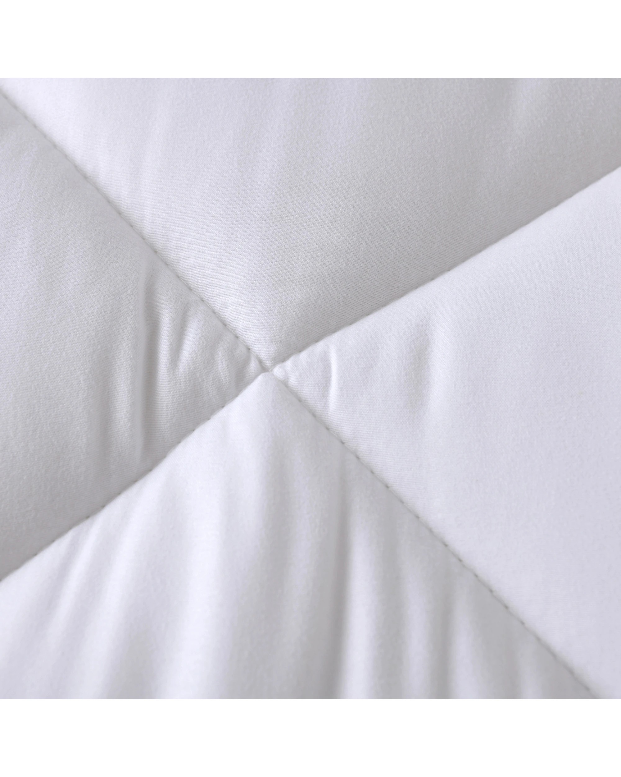 4 Sleepcare 500GSM Winterweight Microfibre Quilt - Queen Bed - White, 4 of 8