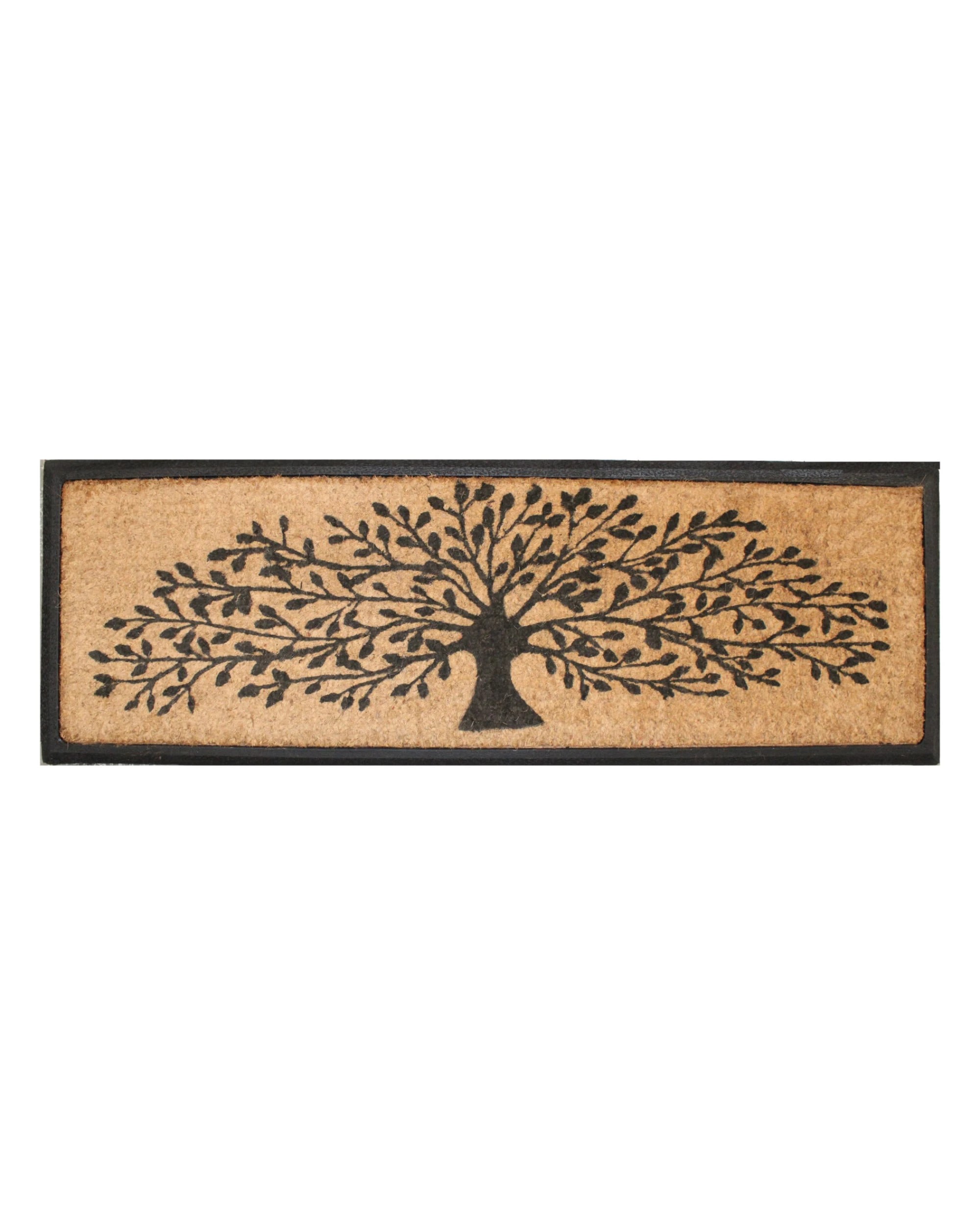 1 Wide Door Mat Deluxe Tree Of Life 40 x 120 cm Doormat - Brown, 1 of 4