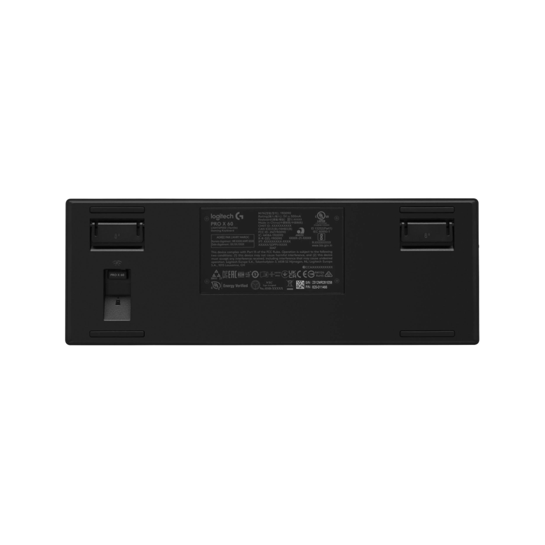 4 Logitech G Pro X 60 LIGHTSPEED Gaming Keyboard - Black, 4 of 6