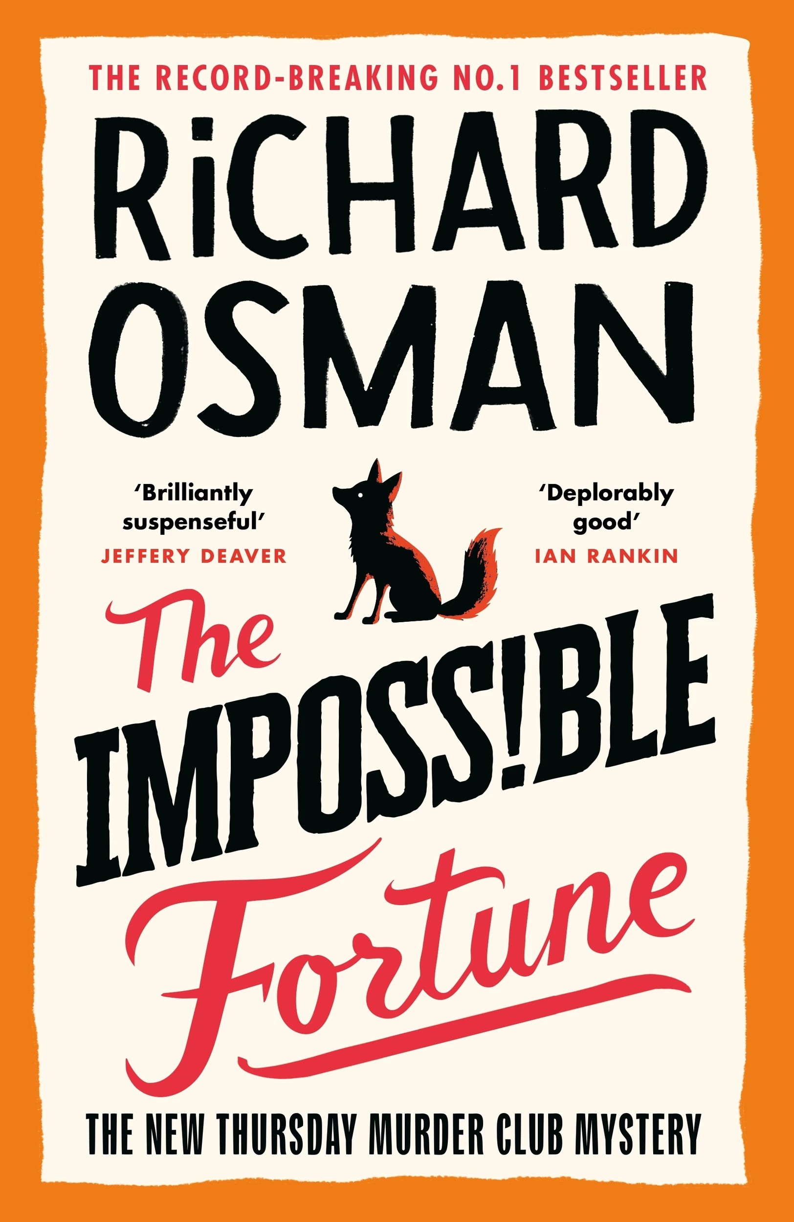 1 The New Thursday Murder Club Mystery: The Impossible Fortune by Richard Osman - Book, 1 of 1