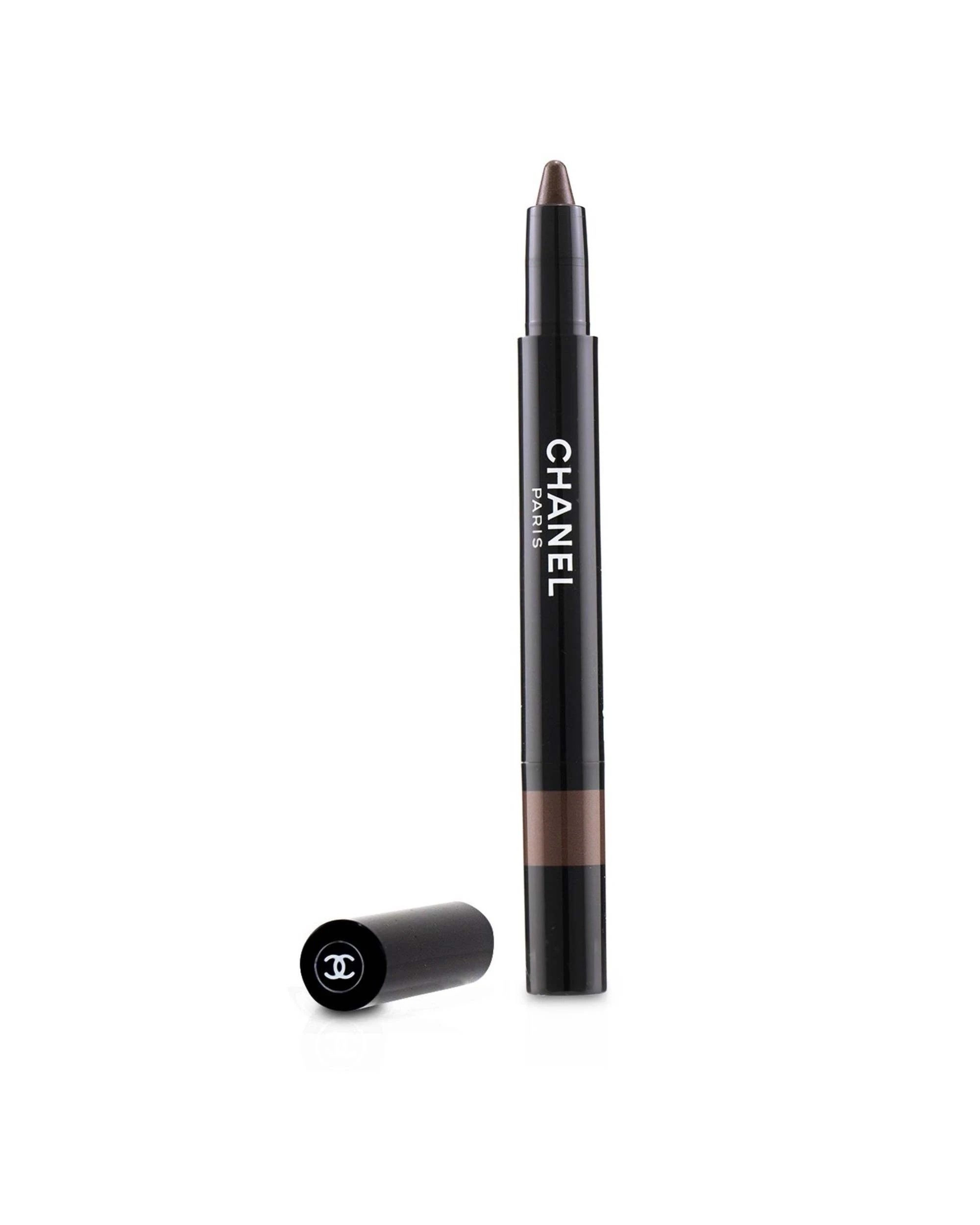 2 Chanel Stylo Ombre Et Contour (Eyeshadow/Liner/Khol) - # 08 Rouge Noir  0.8g/0.02oz - 08 Rouge Noir, 2 of 4