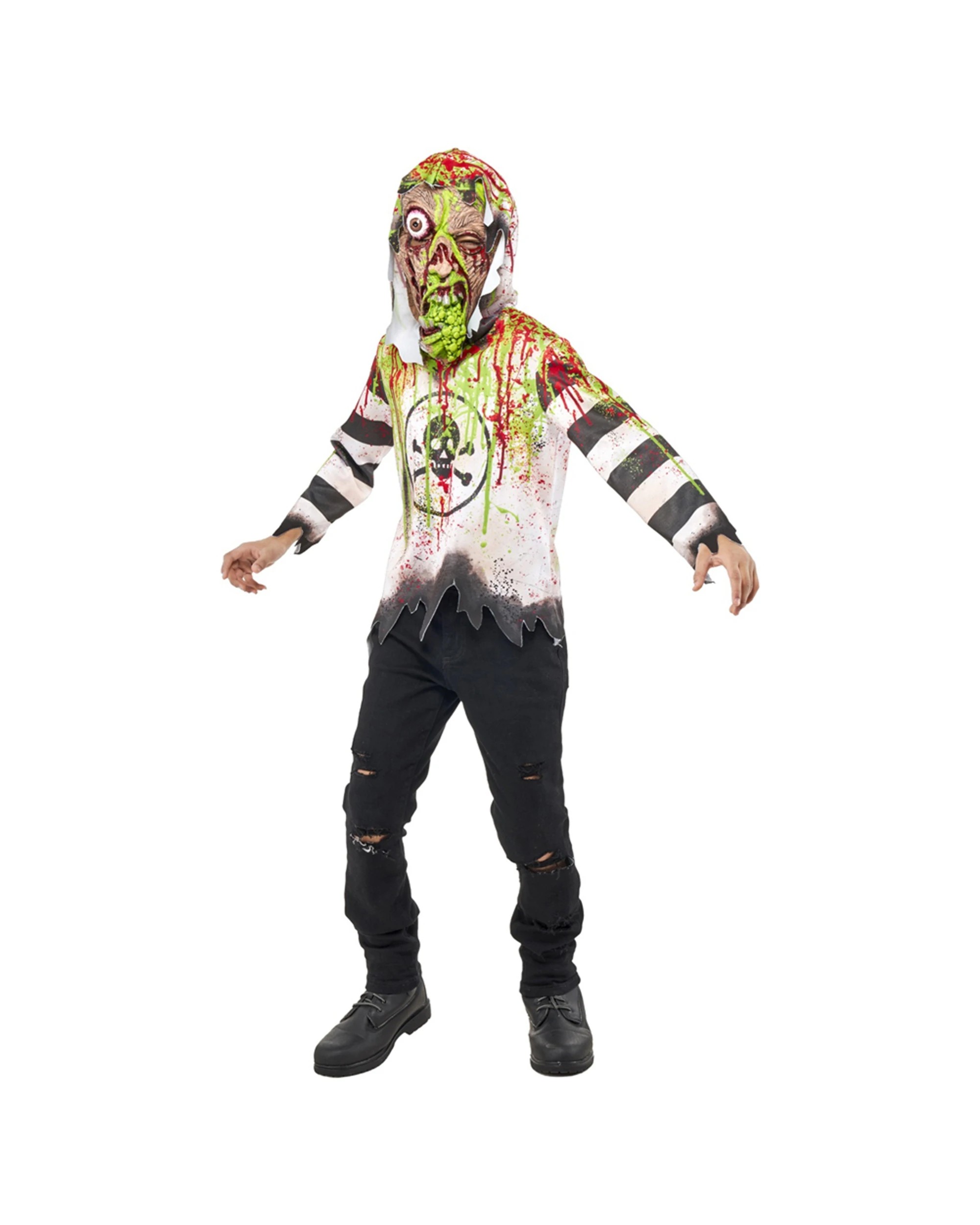 1 Rubies Toxic Kid Costume Dress-Up Outfit Size M - Multi, 1 of 3