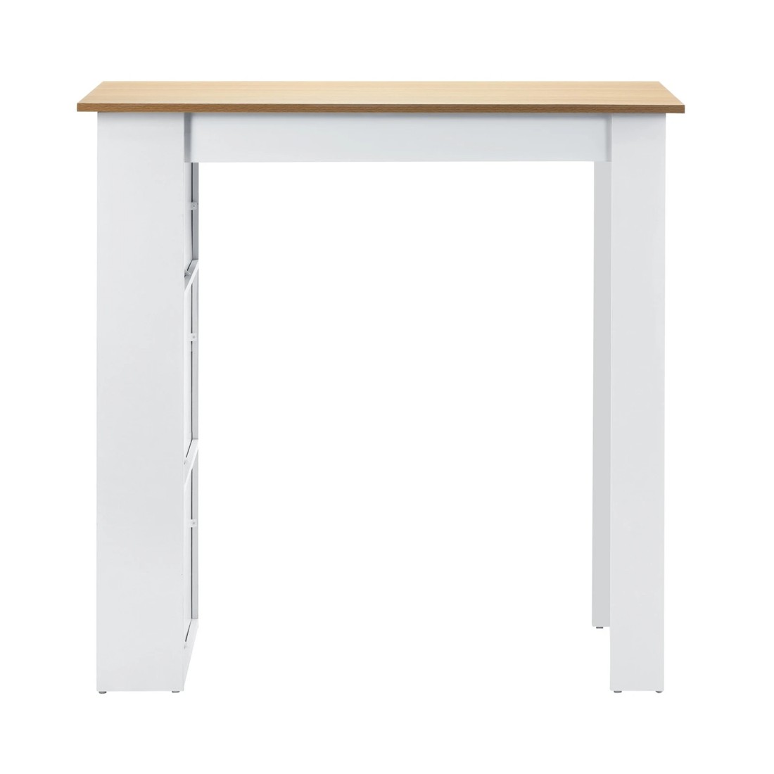 6 Oikiture Bar Table Dining Storage Shelf Kitchen Pub Home Office Desk Wine Rack
 - Multi, 6 of 10