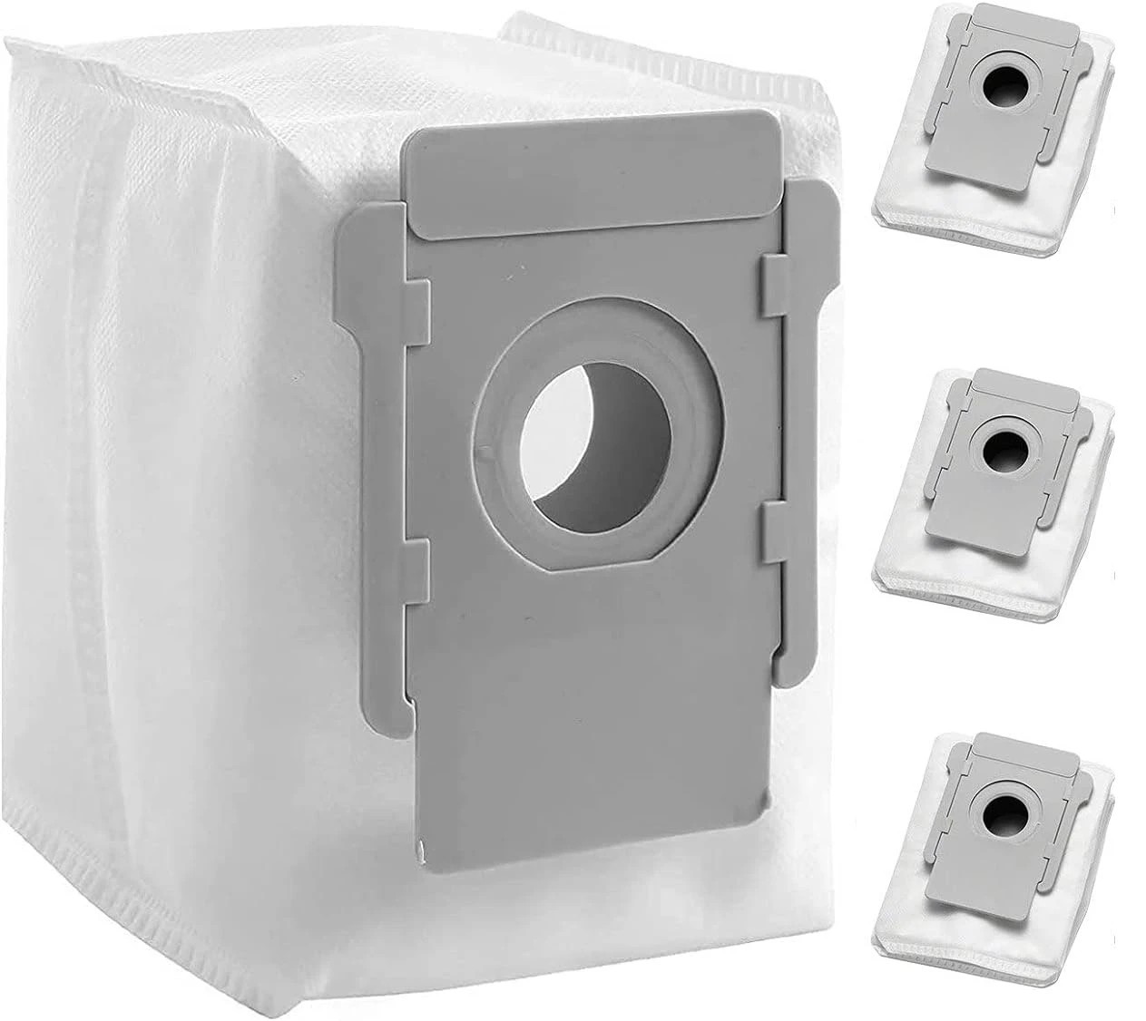 1 Hygieia 3 Bags For IRobot Roomba I, S & J Series & Combo 10 Max Robot Vacuum Cleaners - White, 1 of 6