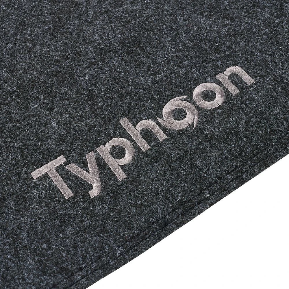 6 Typhoon Gaming Carpet Chair Mat 1100x1300 Suits 6mm Carpet, 6 of 9